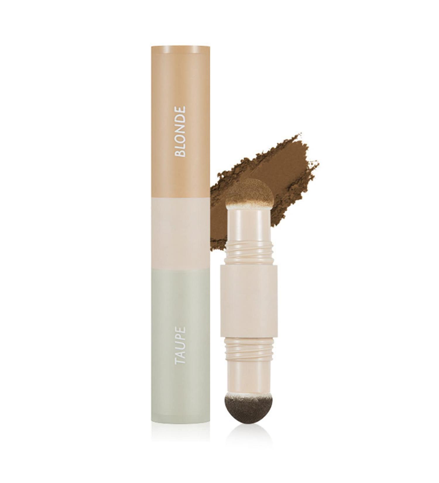 Blonde & Taupe Hairline Powder Root Touch Up Stick for Receding Hairlines - Sweatproof Hair Filler for Instant Coverage - Buy Online on GoSupps.com