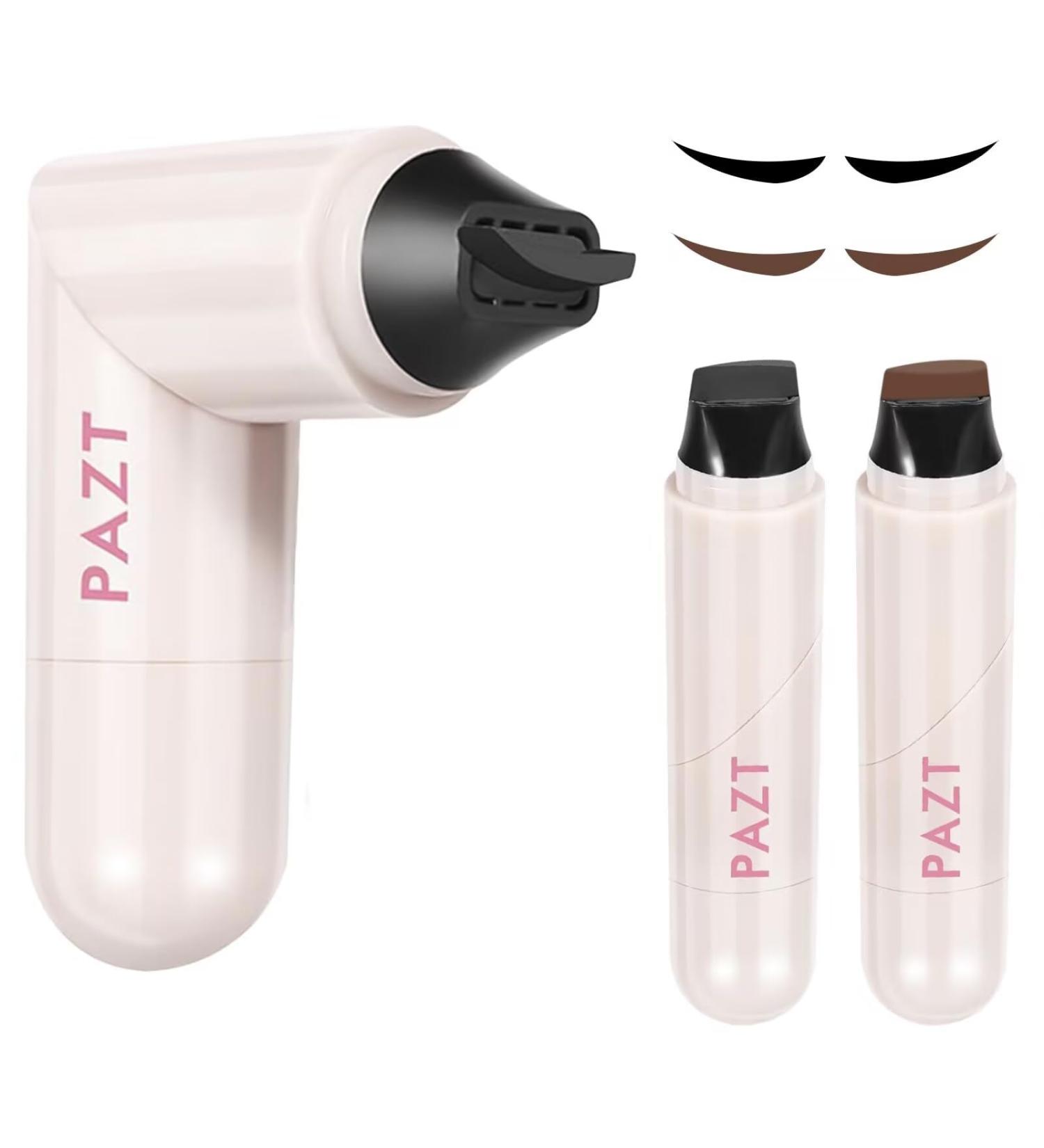 MOLZINY 2pcs Eyeliner Stamp Double Head Eyeliner Stamp Rotatable Eyeliner Waterproof Black Smudgeproof AllWeather Eyeliner Makeup for All Eye Shapes for Parties Travel - Buy Online on GoSupps.com