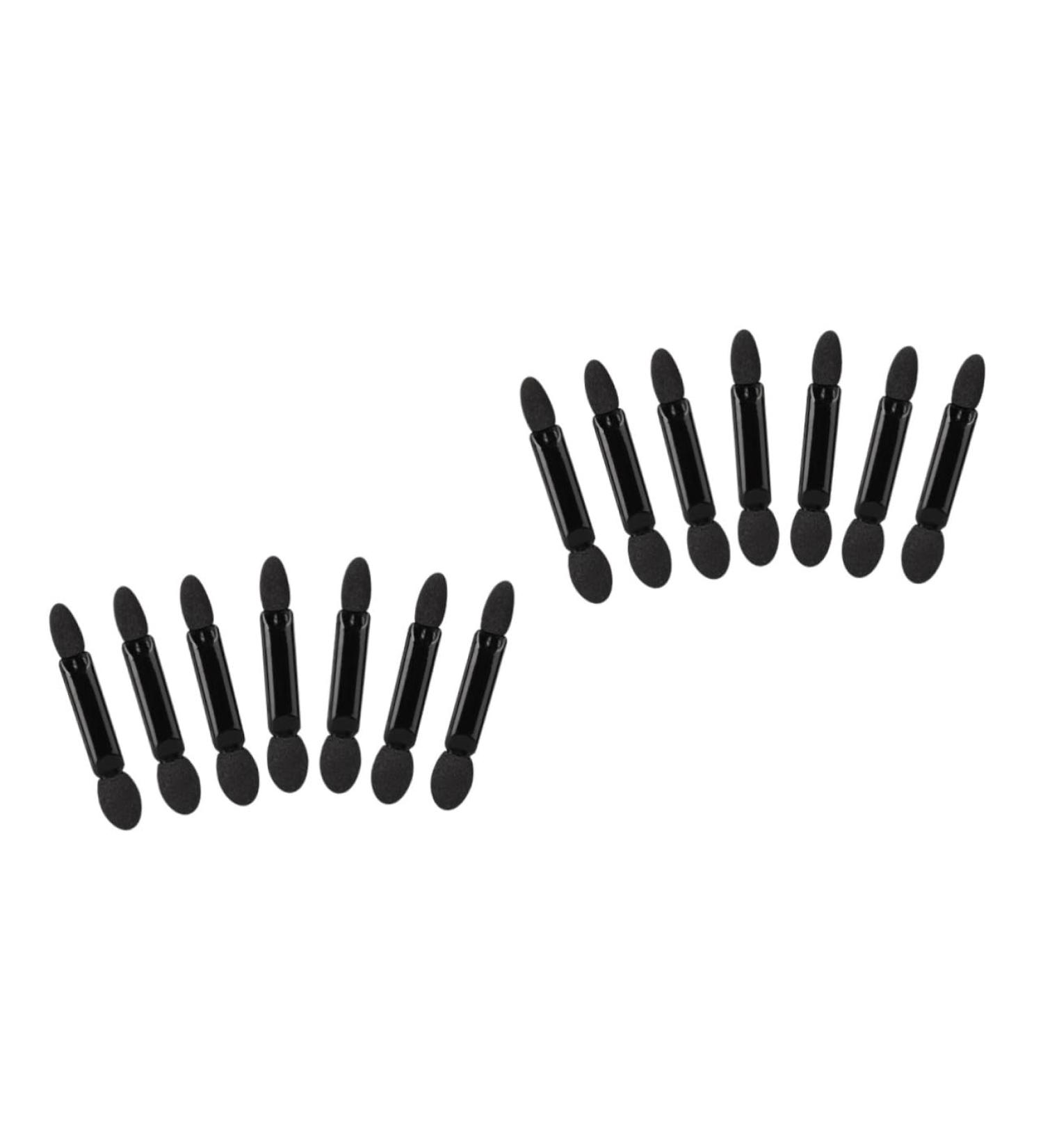 WOONEKY 100 Pcs Eyeshadow Brush Kit Makeup Eyeshadow Brush Women Eyeshadow Brush Eye Shadow Applicator Black - Buy Online on GoSupps.com