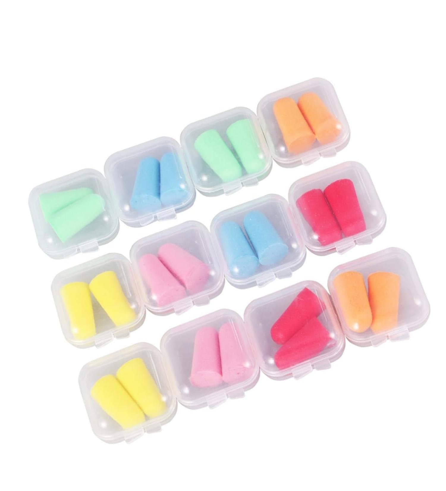Buy NUOBESTY 12 Boxes Soundproof Ear Plugs | Noise Cancelling & Soft Ear Plugs for Sleep | Best Protection for Quiet Sleeping - Buy Online on GoSupps.com