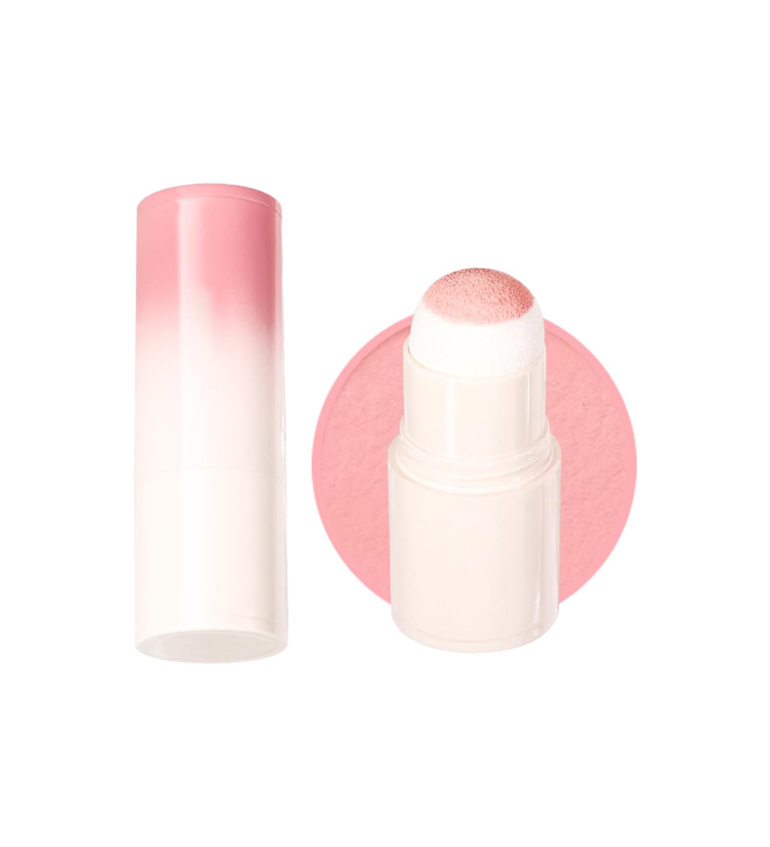 LXZJJM 2-in-1 Air Blush Stick Bring Your Own Puff Head Fine powder Natural and lightweight Easy to apply Brightens and whitens the complexion (02#Peach Pink Net content 3.4 g/0.12 oz.) 02#peach Pink 3.4 g (Pack of 1) - Buy Online on GoSupps.com
