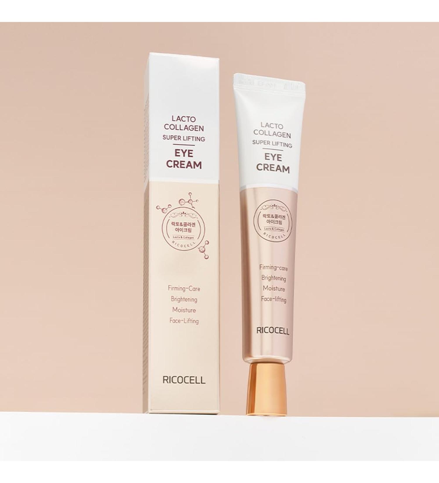 Ricocell Lacto Collagen Super Lifting Eye-Cream 1.35 fl.oz (40ml) - Buy Online on GoSupps.com