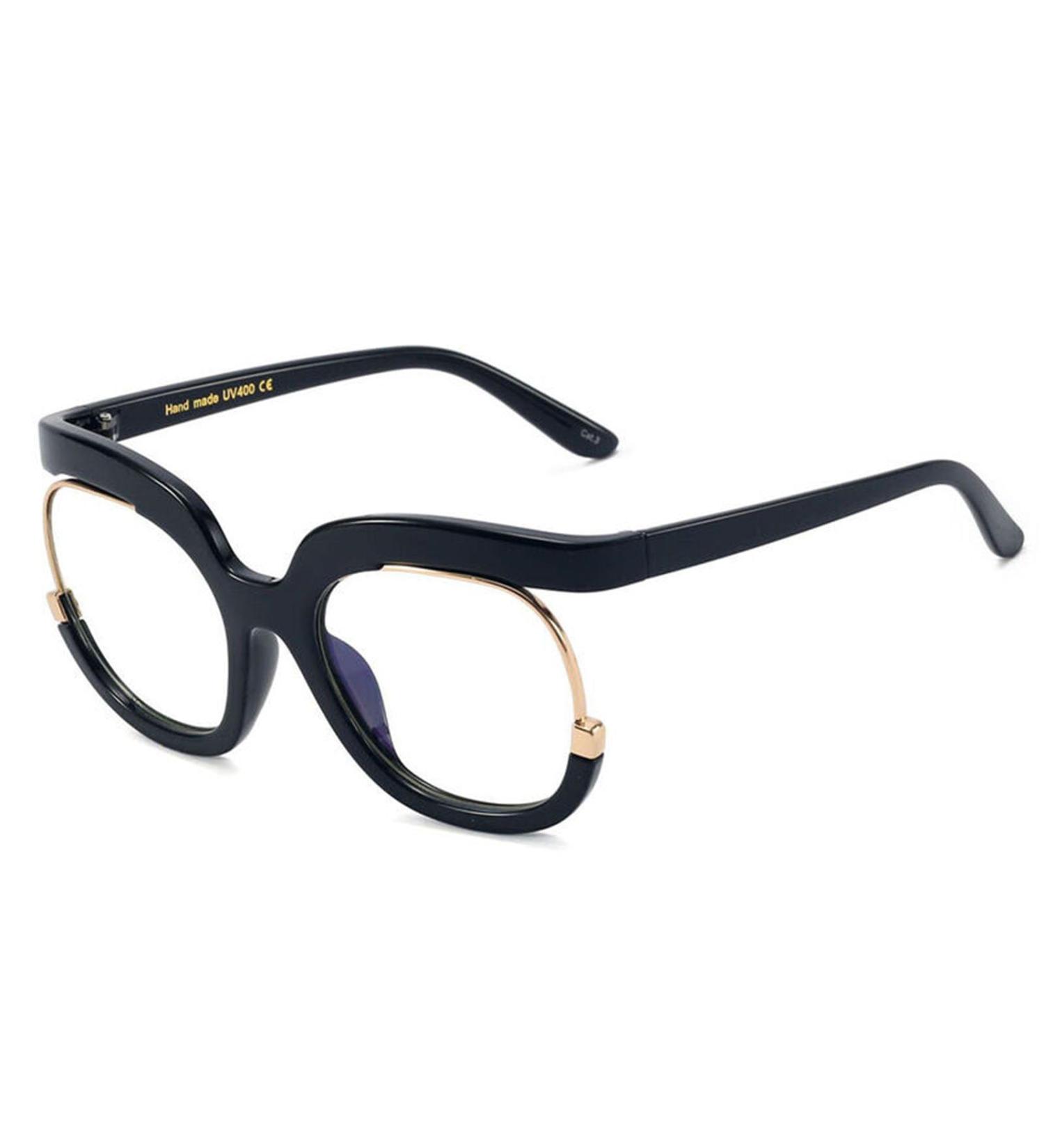 Stylish Round Reading Glasses for Men & Women | Aoolia Bluaufilter Glasses for PC TV & Gaming | Visual Aid Optics (Diopters 3.5) - Buy Online on GoSupps.com