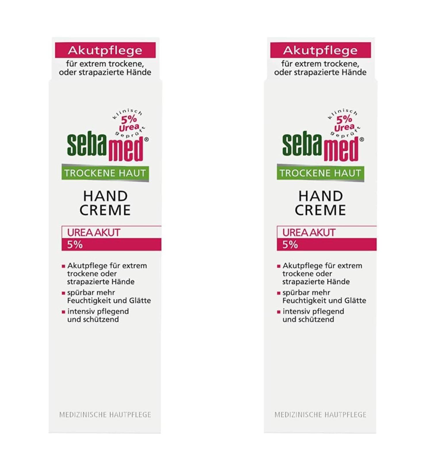 Dry Skin Hand Cream 5% Urea - 75ml (2 Pack) | Relieves Roughness & Restores Moisture Balance - Buy Online on GoSupps.com