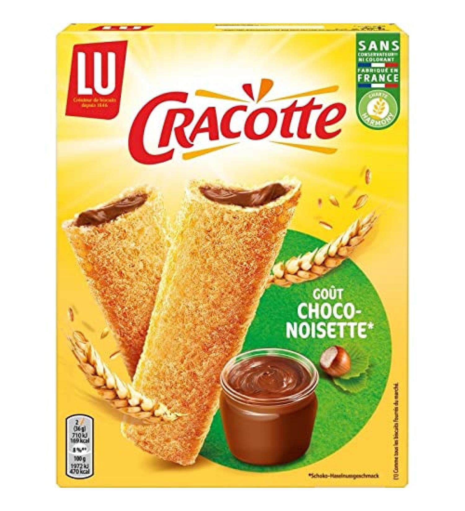 LU CRAQUINETTE - Choco Hazelnut Snack 210G - Pack of 4 - Buy Online on GoSupps.com
