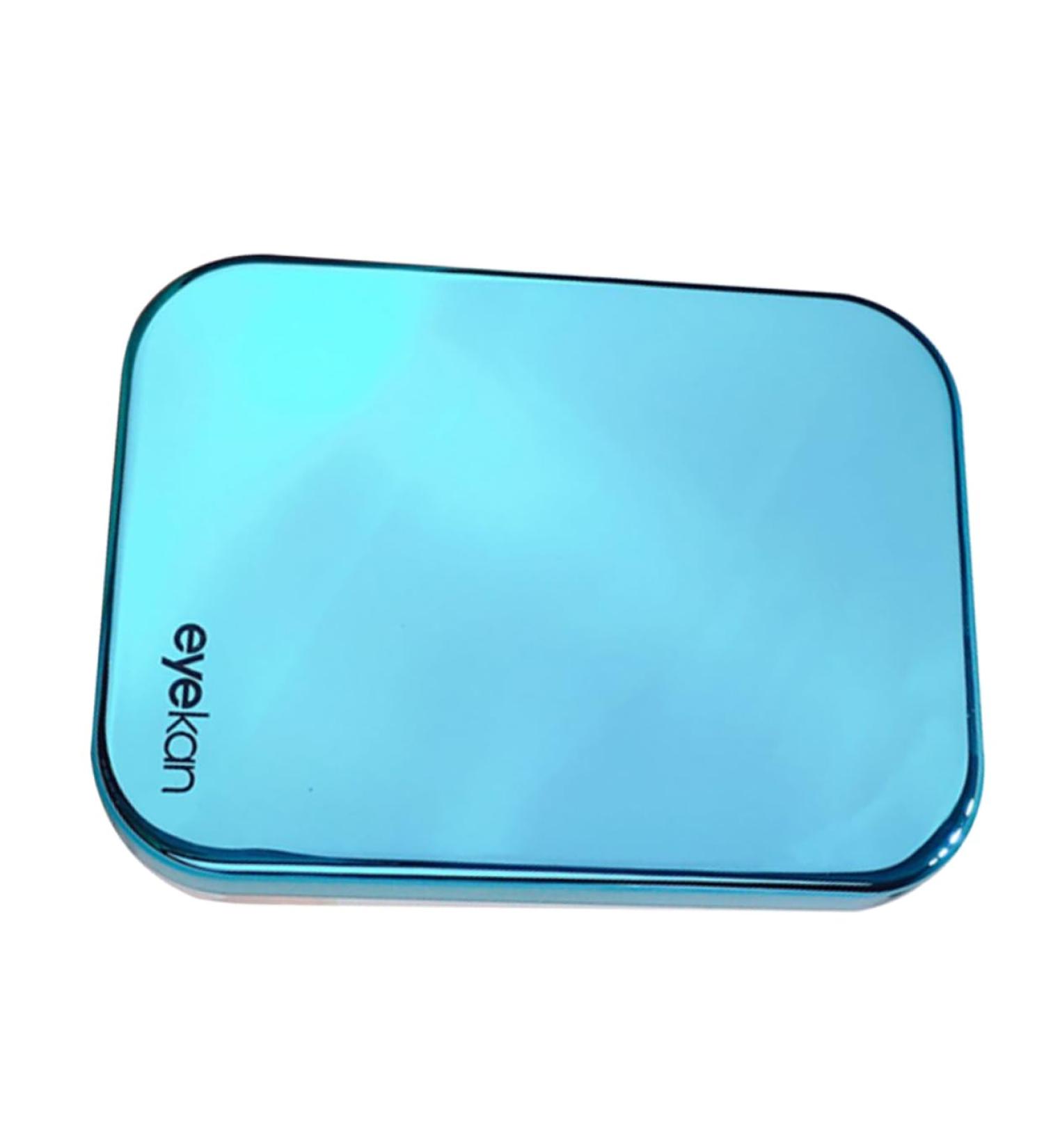 Solustrie Mini Contact Lens Bottle - Travel Organizer & Protective Container for Lenses - Blue 8.3x6.2x2.1cm - Buy Online on GoSupps.com