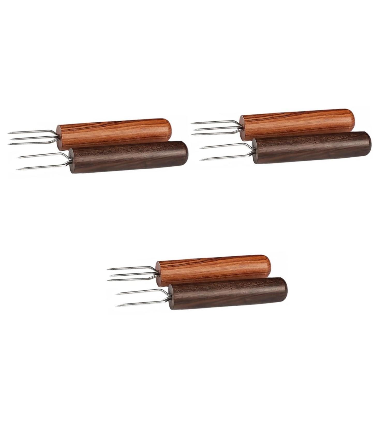 Solustrie 6-Pack Extension Pins for Portable Moxa Sticks - Enhance Moxibustion with Chorizo Sausage Tool & Mugwort Ebony Accessory - Buy Online on GoSupps.com