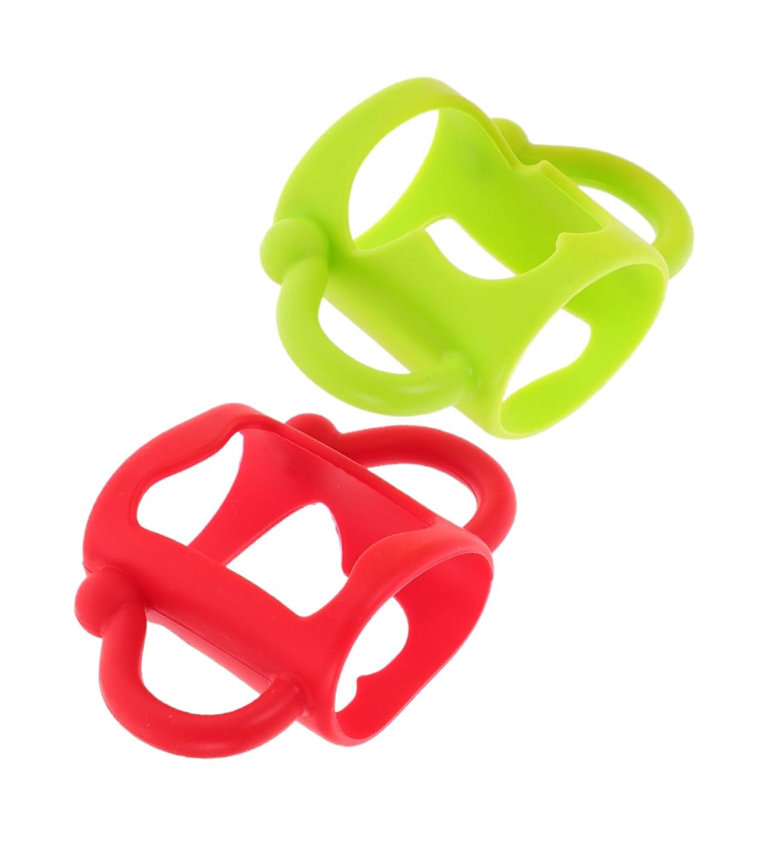 ibasenice 2pcs Silicone Bottle Handle Bottle Handle Milk Bottle Accessories Milk Bottle Handles Silicone Bottle Handle Milk Bottle Grips Feeding Bottle Newborn Feeder 13.00X7.00X6.50CM Assorted Color - Buy Online on GoSupps.com