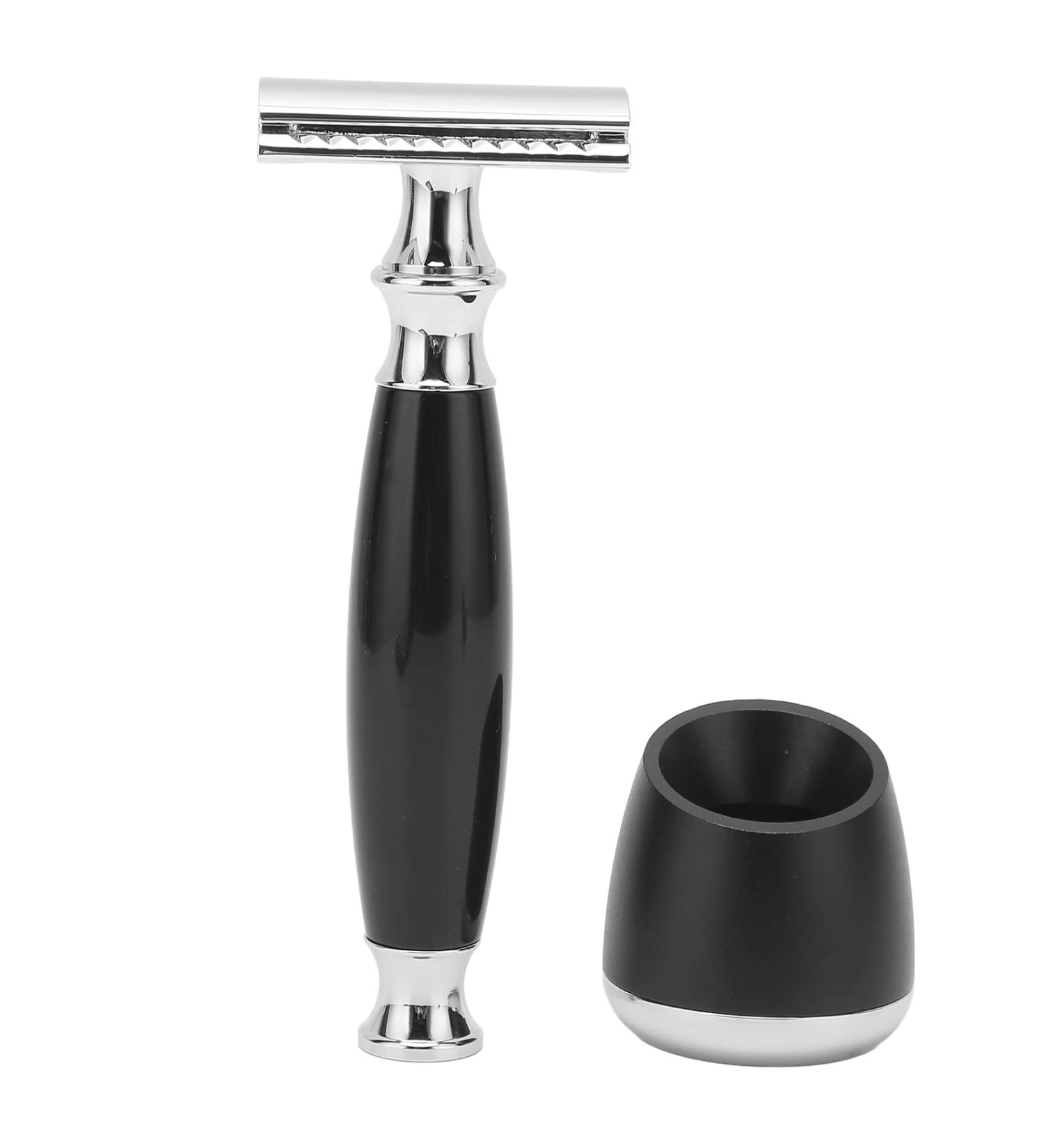 Buy Security Razors for Men & Women | Double Cutting-Edge Traditional Manual Razor with Long Handle - Buy Online on GoSupps.com