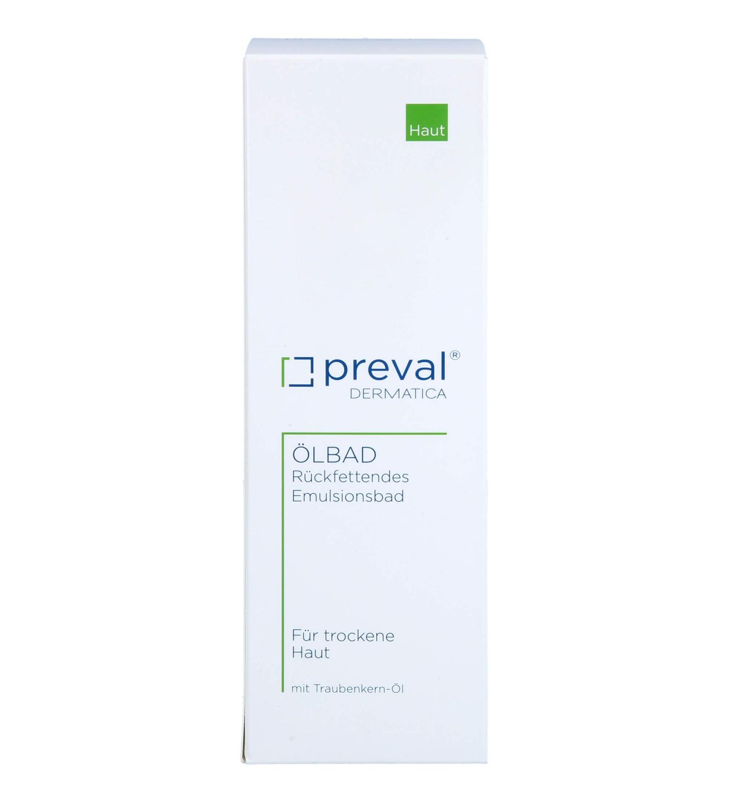 Preval Oil Bath 500 ml | Moisturizing Emulsion for Dry & Sensitive Skin International Shipping Available - Buy Online on GoSupps.com