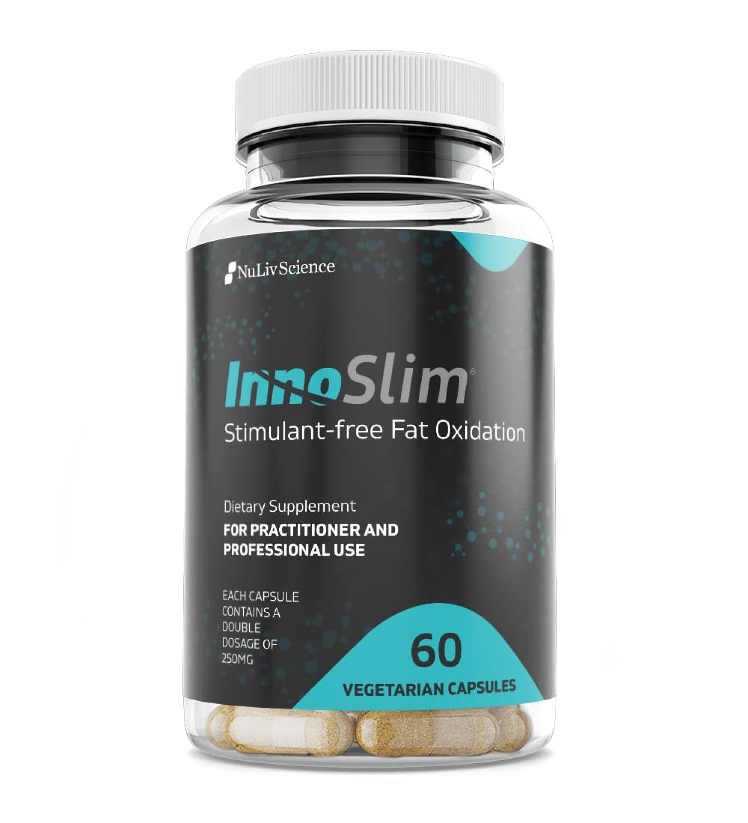 Nuliv Science InnoSlim for Healthy Fat Oxidation Plant Based Vegan Non-Stimulant