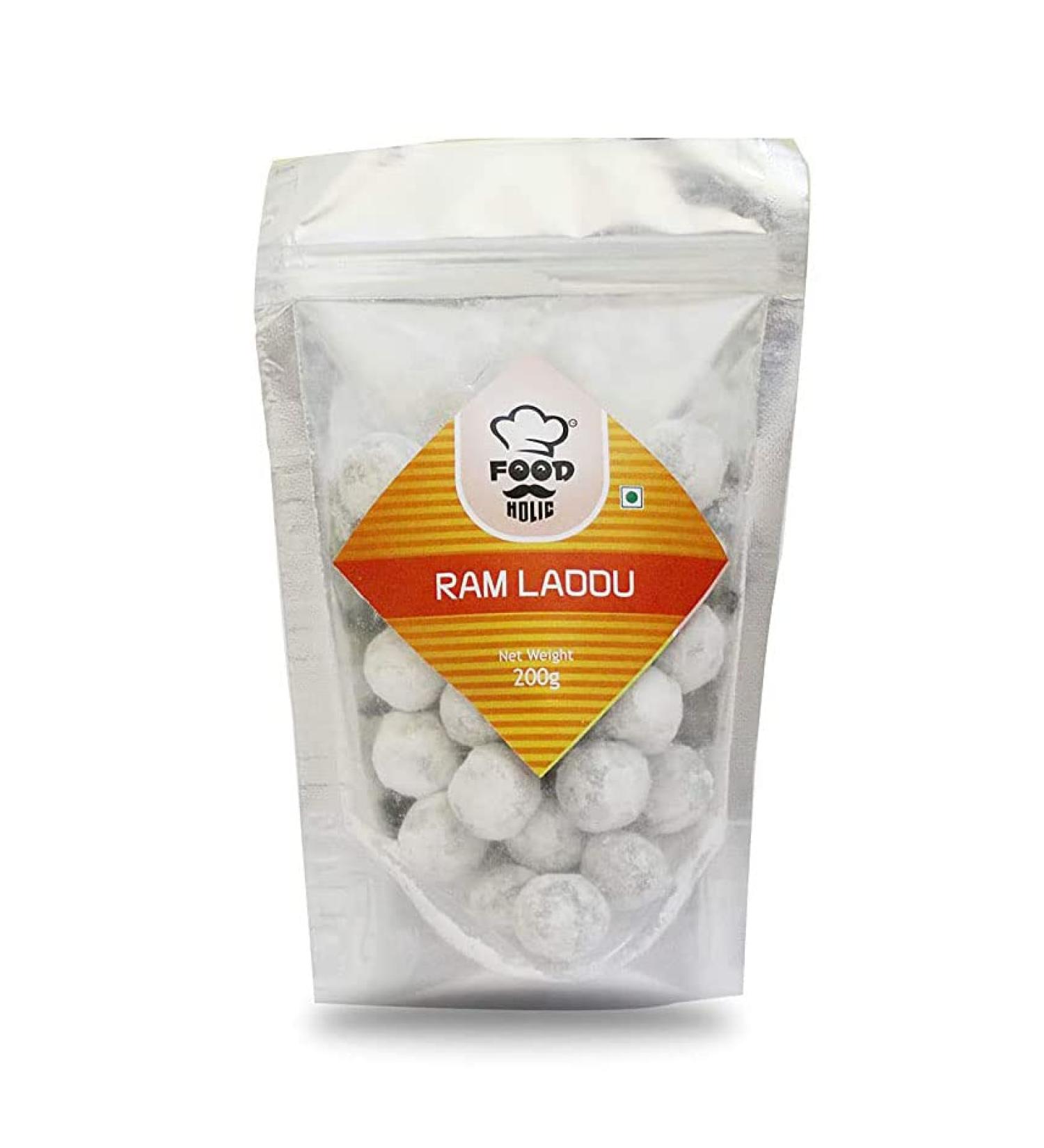Foodholic Ram Ladoo (Pachak Ram Ladoo Churan Mukhwas) (200gm)_Packing May Vary