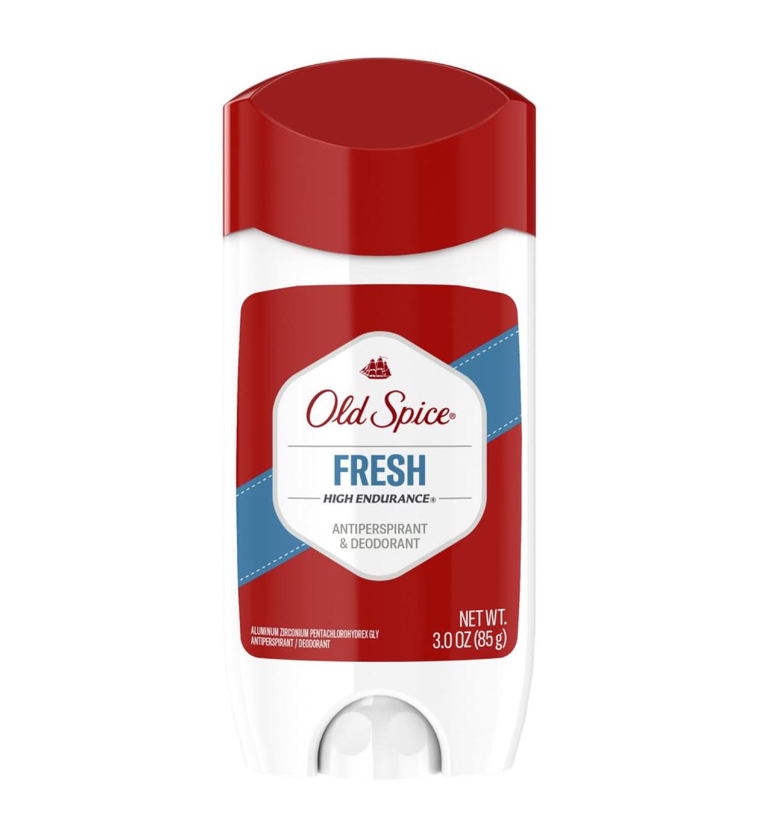 Old Spice Antiperspirant & Deodorant for Men High Endurance Long Lasting Fresh 3 Oz (Packaging May Vary) Fresh 3 Ounce (Pack of 1)