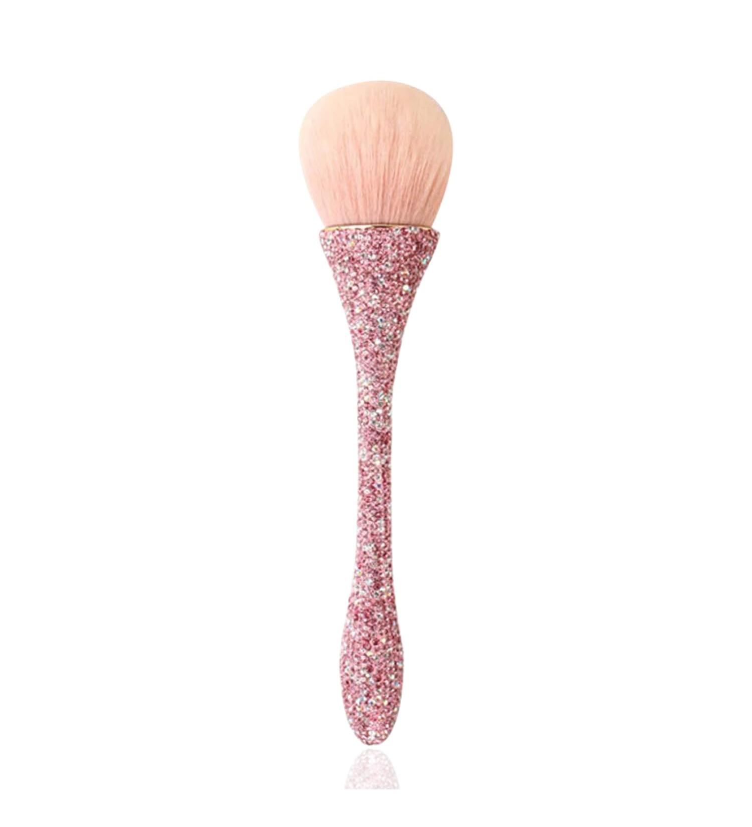 JERCLITY Powder Makeup Brush - Super Large Kabuki Brush for Blush & Loose Powder | Pink Diamond | Best for Flawless Application - Buy Online on GoSupps.com