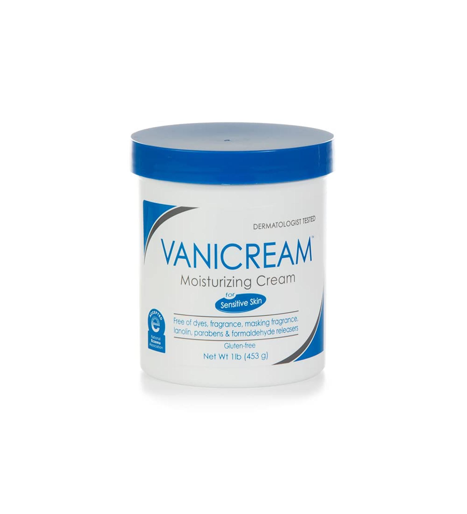 Vanicream Moisturizing Skin Cream 16 oz | Hydrating & Gentle Formulation - Buy Online on GoSupps.com