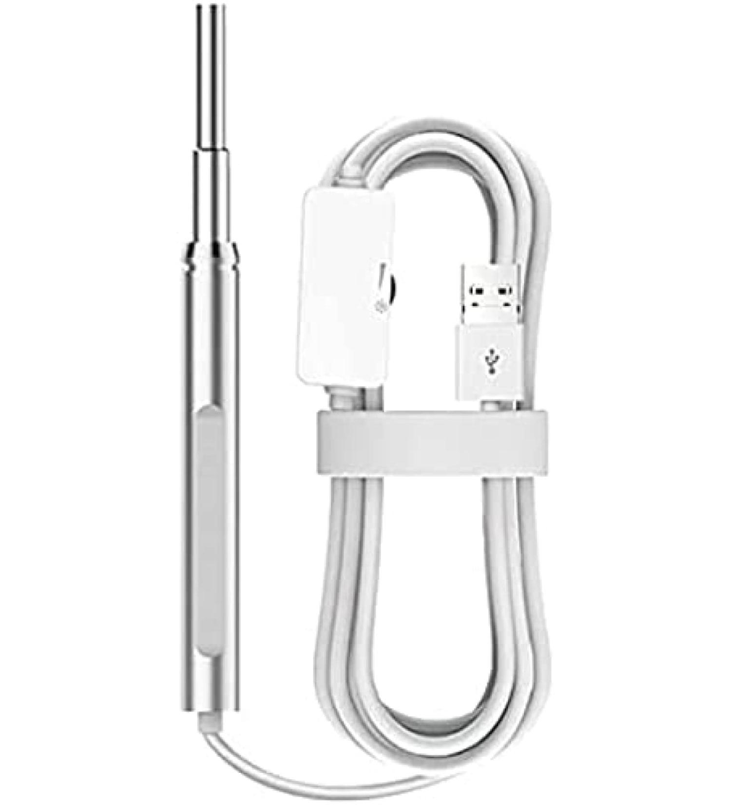 Digital Otoscope 3.9Mm Earwax Removal Tool Camera USB Ear Cleaning Endoscope with 6 LED Lights HD Ear Otoscope Inspection for Android Windows PC and Mac Famous1 - Buy Online on GoSupps.com