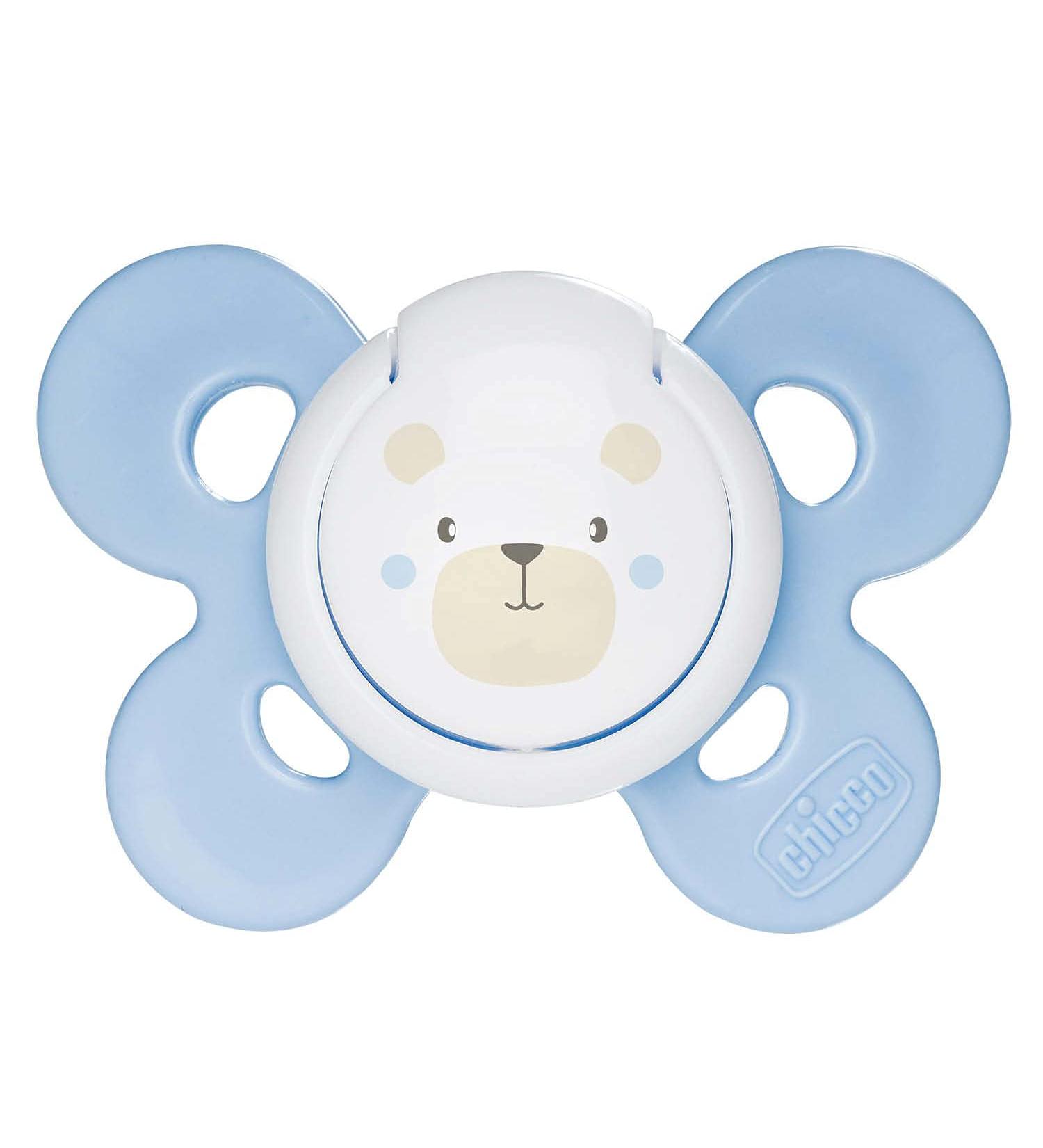 Chicco Soother Physio Comfort Boy Silicone 0-6M | Best Baby Pacifier - Buy Online on GoSupps.com