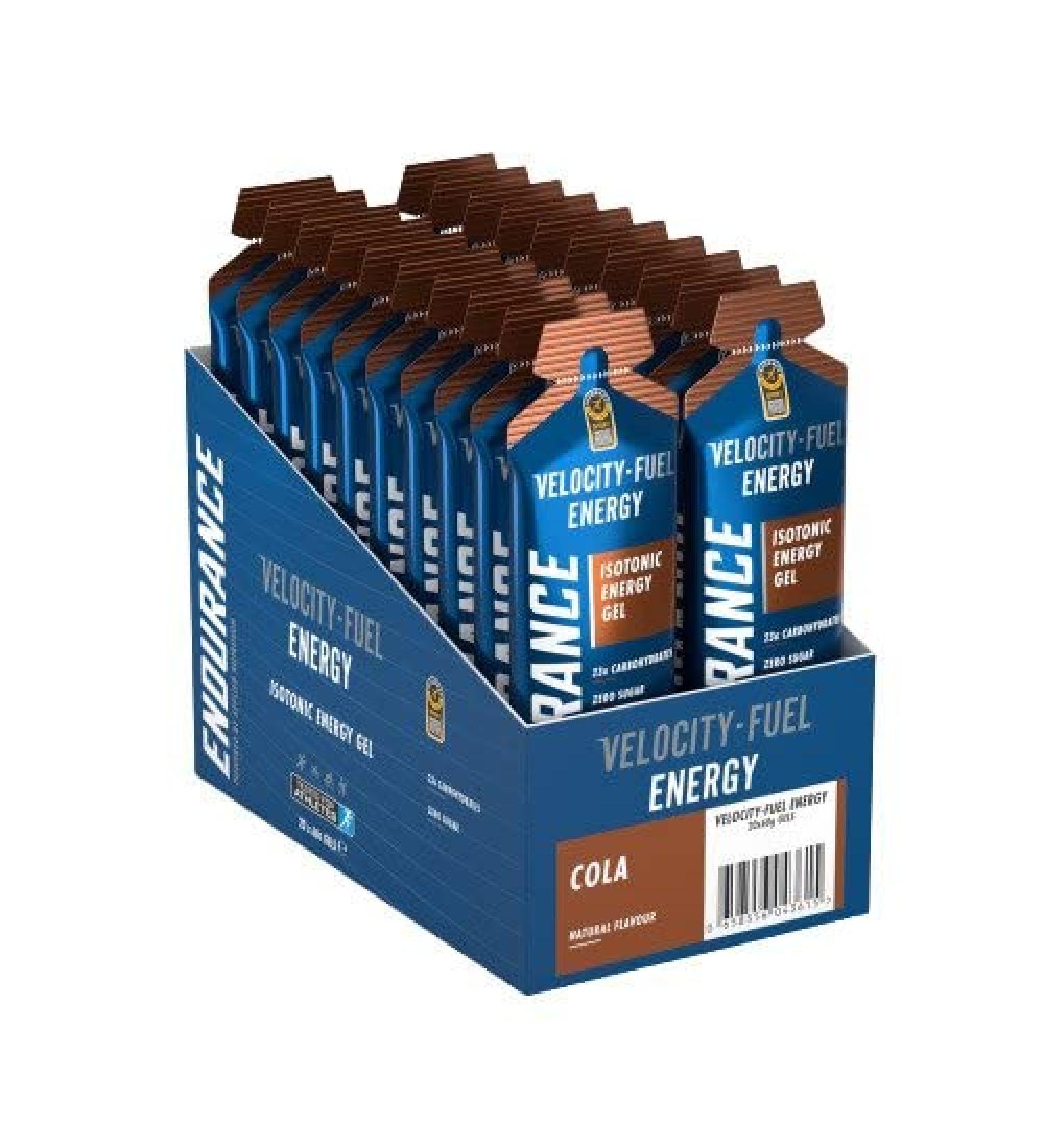 Endurance Energy Isotonic Energy Gel Cola - 20 x 60g