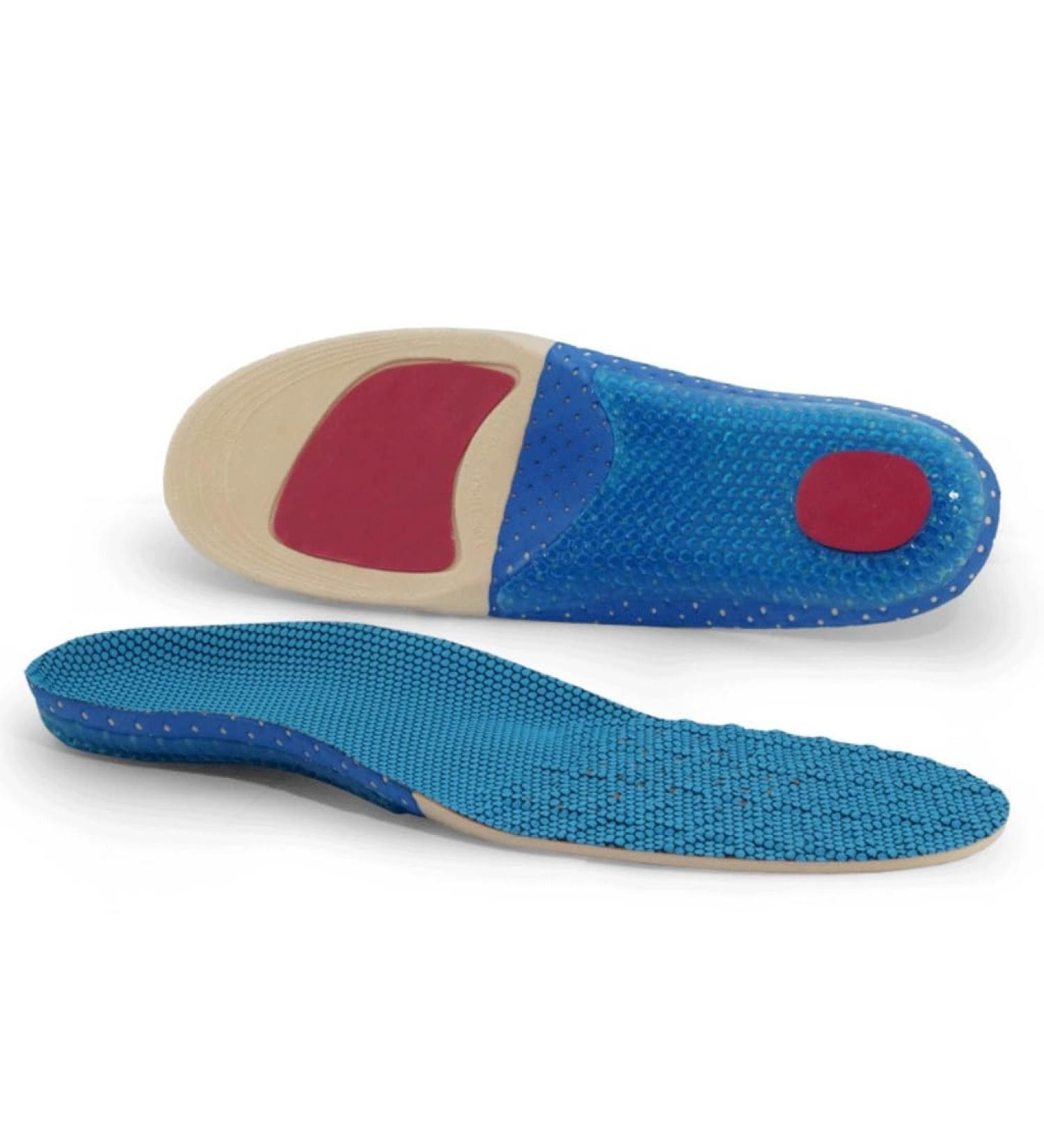 High Elasticity Sports Running Insoles - Shock Absorption Sweat & Breathable Cushioning (Size 38 - Buy Online on GoSupps.com