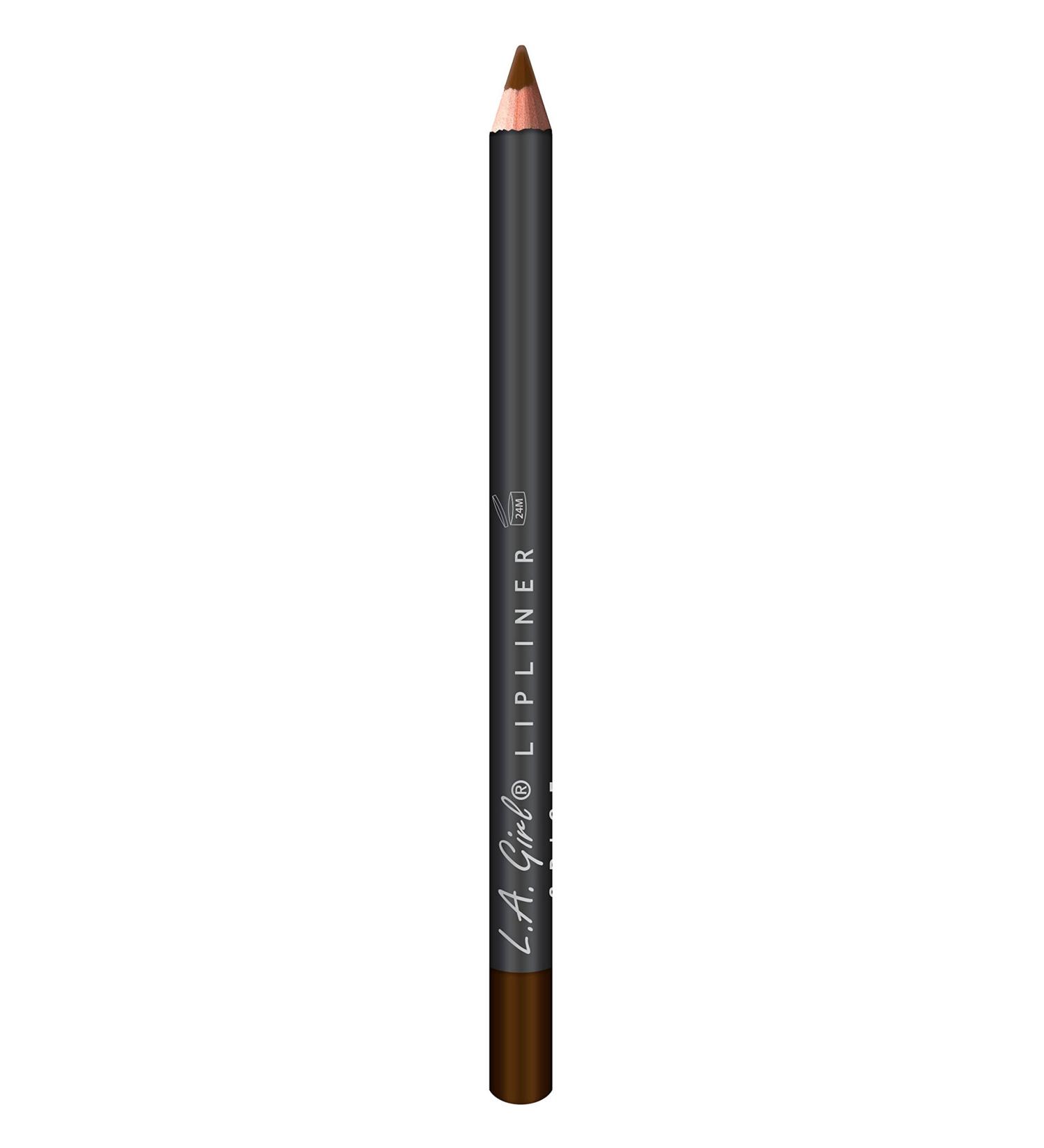 L.A. Girl Lipliner Pencil 521 Deepest Brown 521 Deepest Brown 1 Count (Pack of 1)