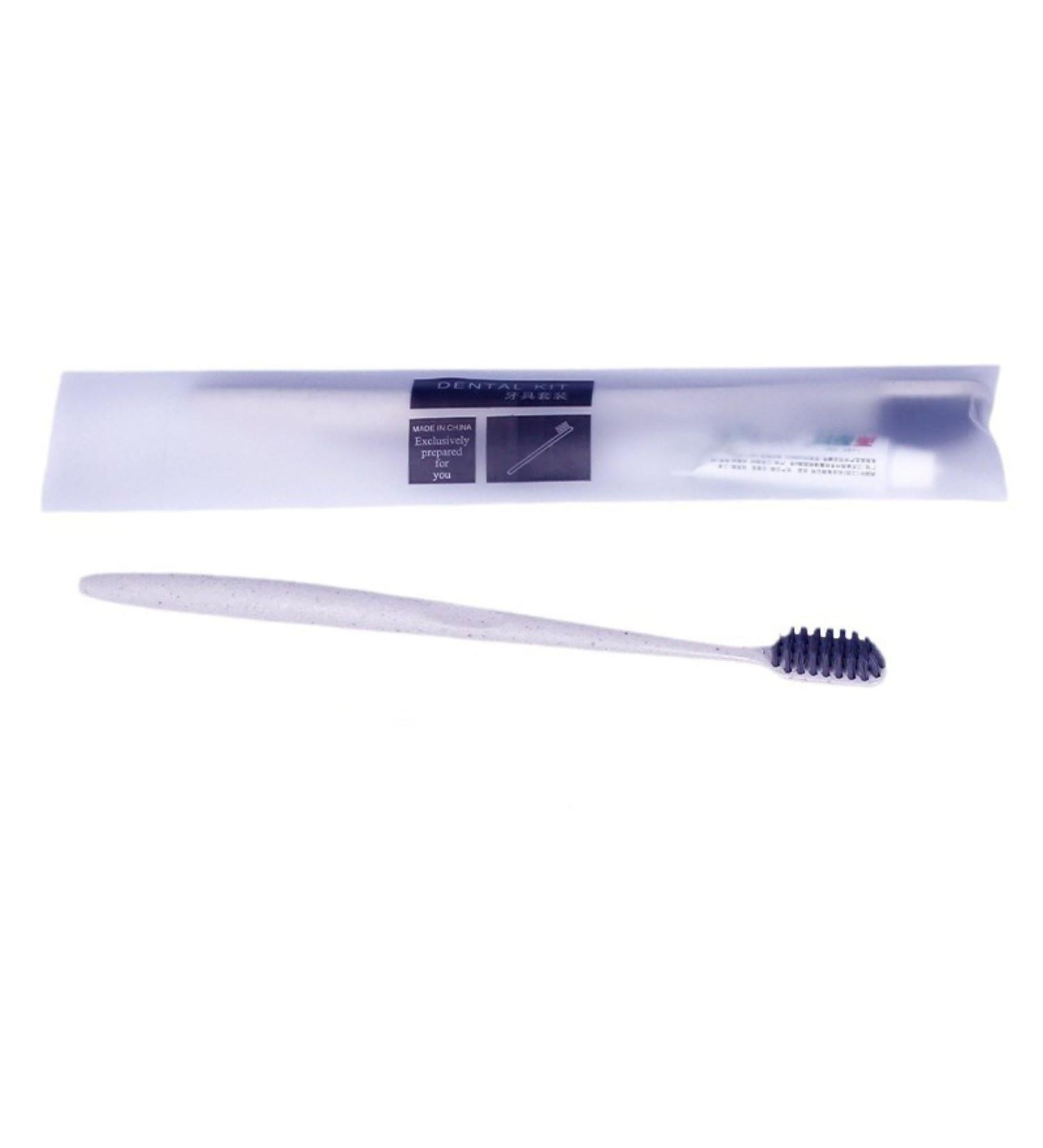 YUKORT 200 Pieces Disposable Toothbrush Set with Toothpaste - Individually Wrapped Travel Essentials for Hygiene - Buy Online on GoSupps.com