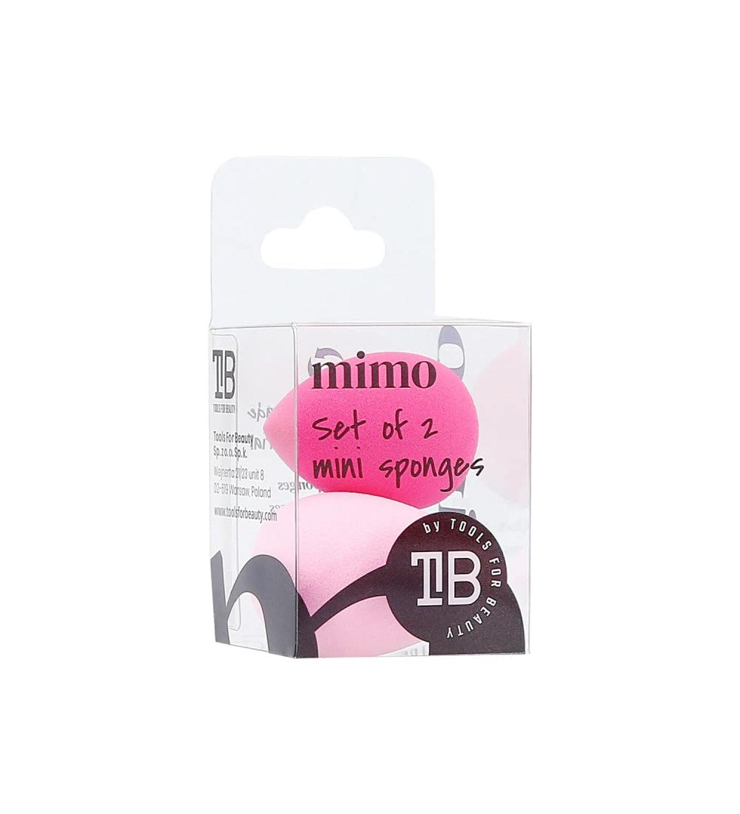 T4B MIMO Mini Concealer Sponge - Pink (2 Pcs) | Premium Makeup Applicator for Flawless Coverage - International Shipping Available - Buy Online on GoSupps.com