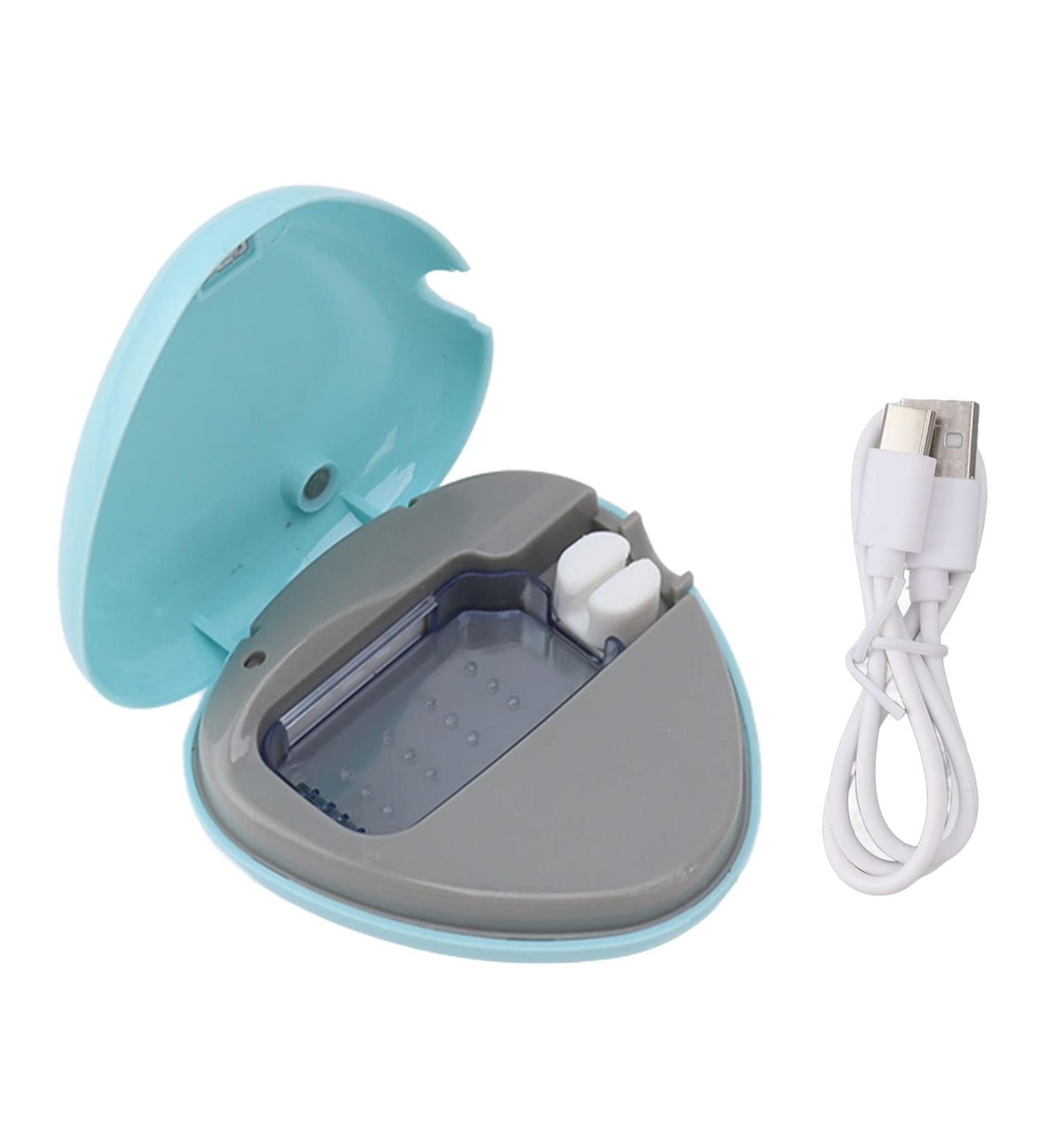 RWUDV Portable Toothbrush Sanitizer Travel Case Toothbrush Holder Rechargeable Toothbrush Cleaner Holder Travel Home Toothbrush Case(Blue) - Buy Online on GoSupps.com