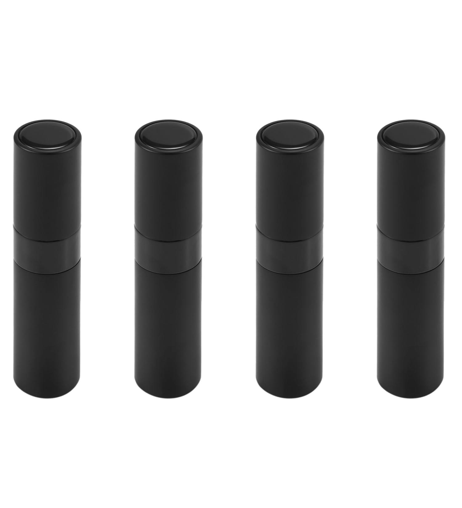 Vadillo 4X 8 Ml Portable Travel Mini Bottle Refillable Empty Perfume Atomizer - Black - Buy Online on GoSupps.com