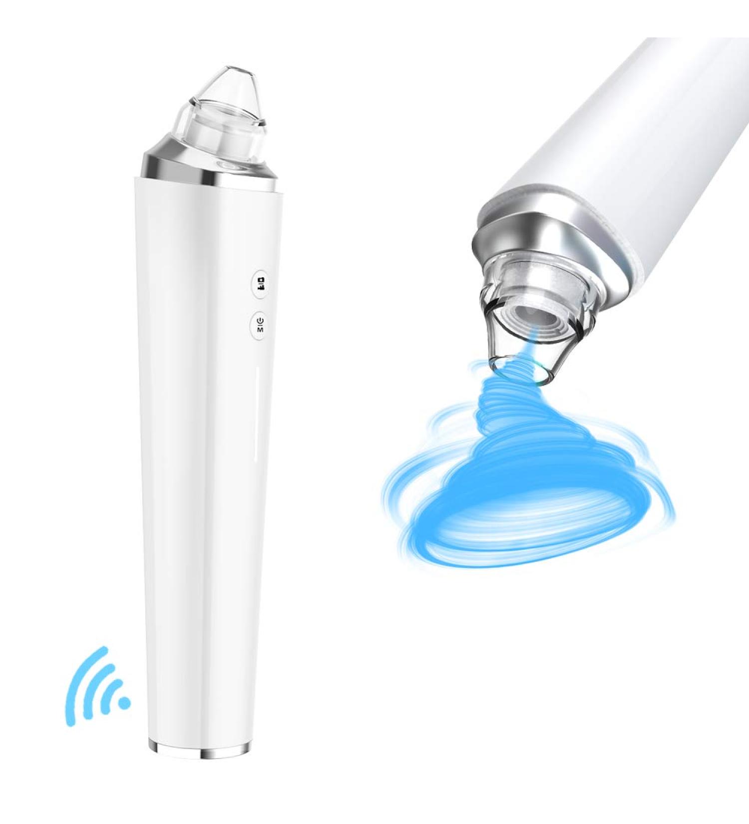 Electric Blackhead Remover with Camera Visual Electric Facial Pore Cleaner Phone Linked Display WiFi Beauty Device for Skin Care Powerful Removal Blackhead Acne Extractor with 6 Replaceable Probes - Buy Online on GoSupps.com