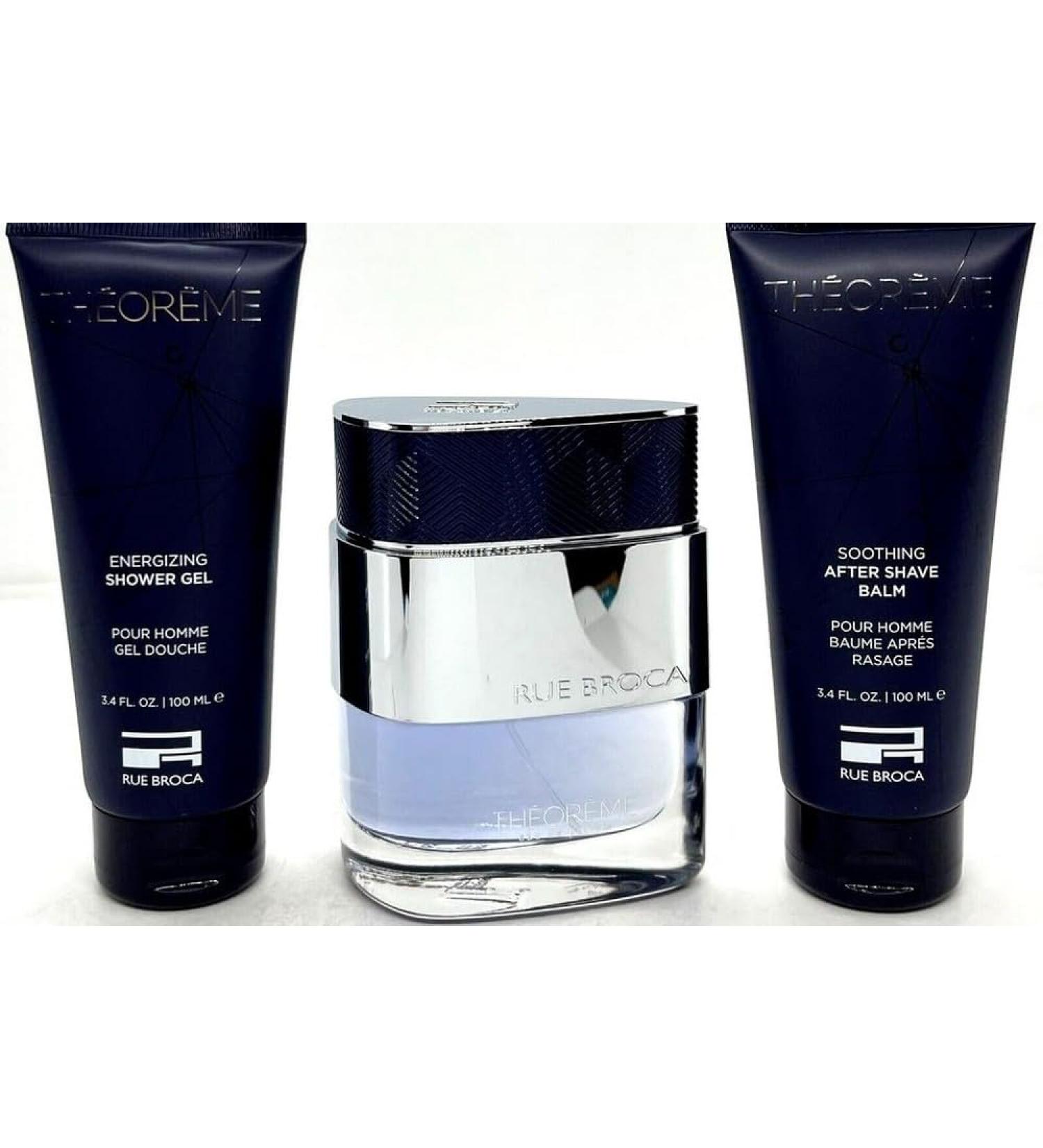 Afnan Rue Broca Theoreme Homme 3-Piece Set for Men (3.0 Oz Eau De Parfum Spray + 3.4 Oz Body Lotion + 3.4 Oz Shower Gel) - Buy Online on GoSupps.com