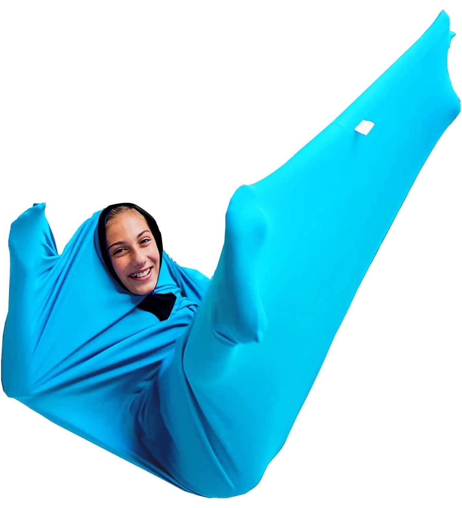 WGUST Sensory Body Sock for Children with Autism & Anxiety Anxiety Wrap 3-18years (Color : Sky Blue Size : XL/X-Large-74 * 165cm) XL/X-Large-74*165cm Sky Blue - Buy Online on GoSupps.com