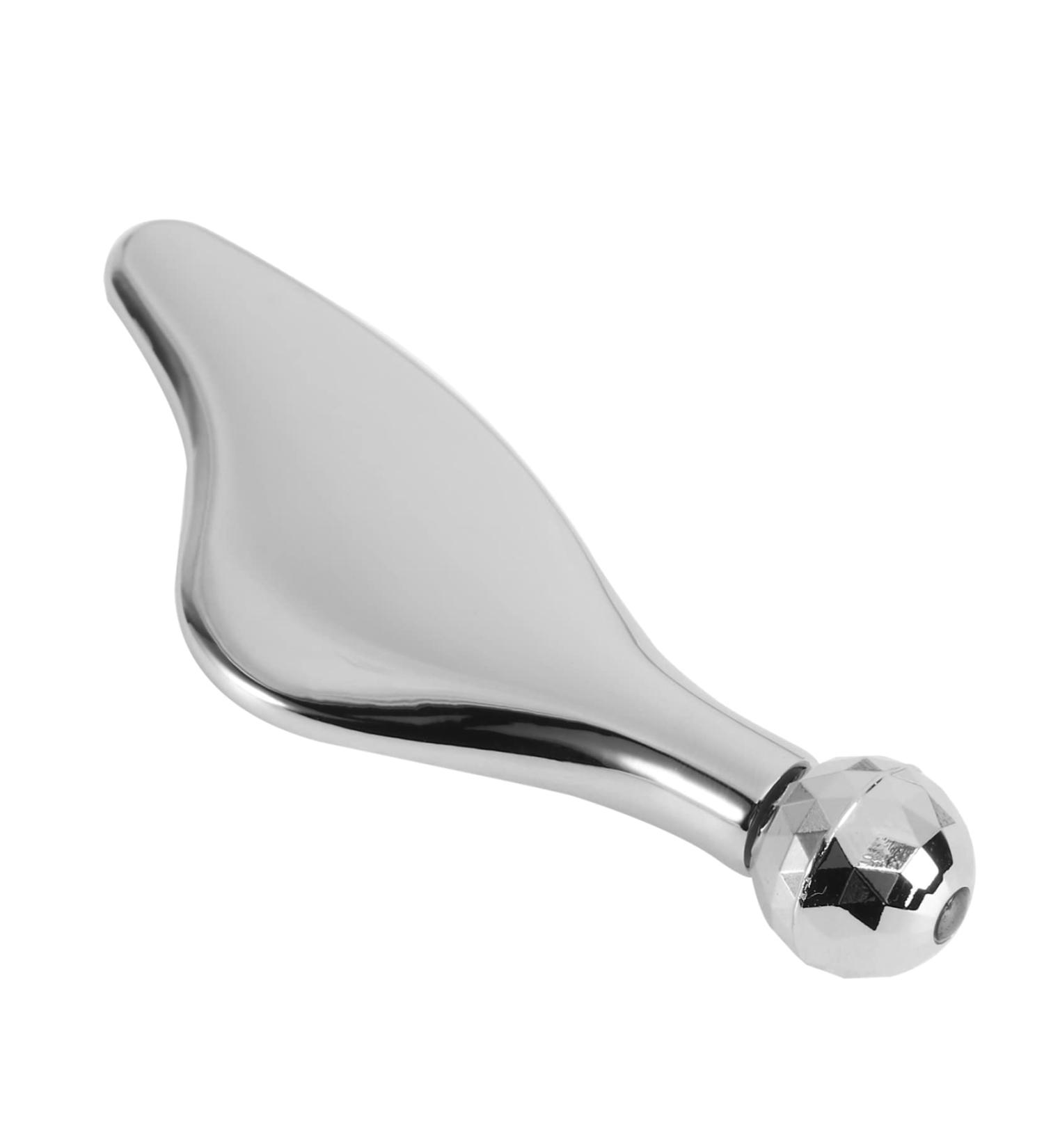 Manual Facial Massager & Gua Sha Set - Compact Face Roller & Massage Spoon for Ultimate Skincare - Buy Online on GoSupps.com