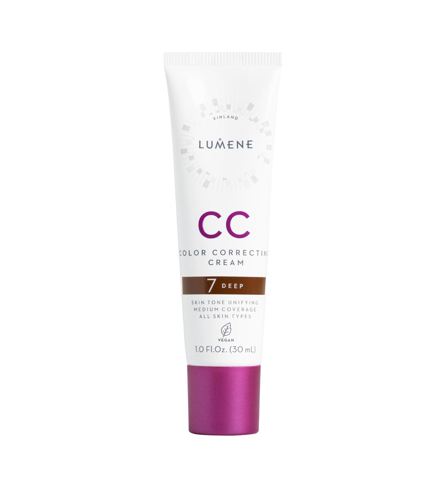Lumene CC Color Correcting Cream Deep SPF20 30ml - Buy Online on GoSupps.com