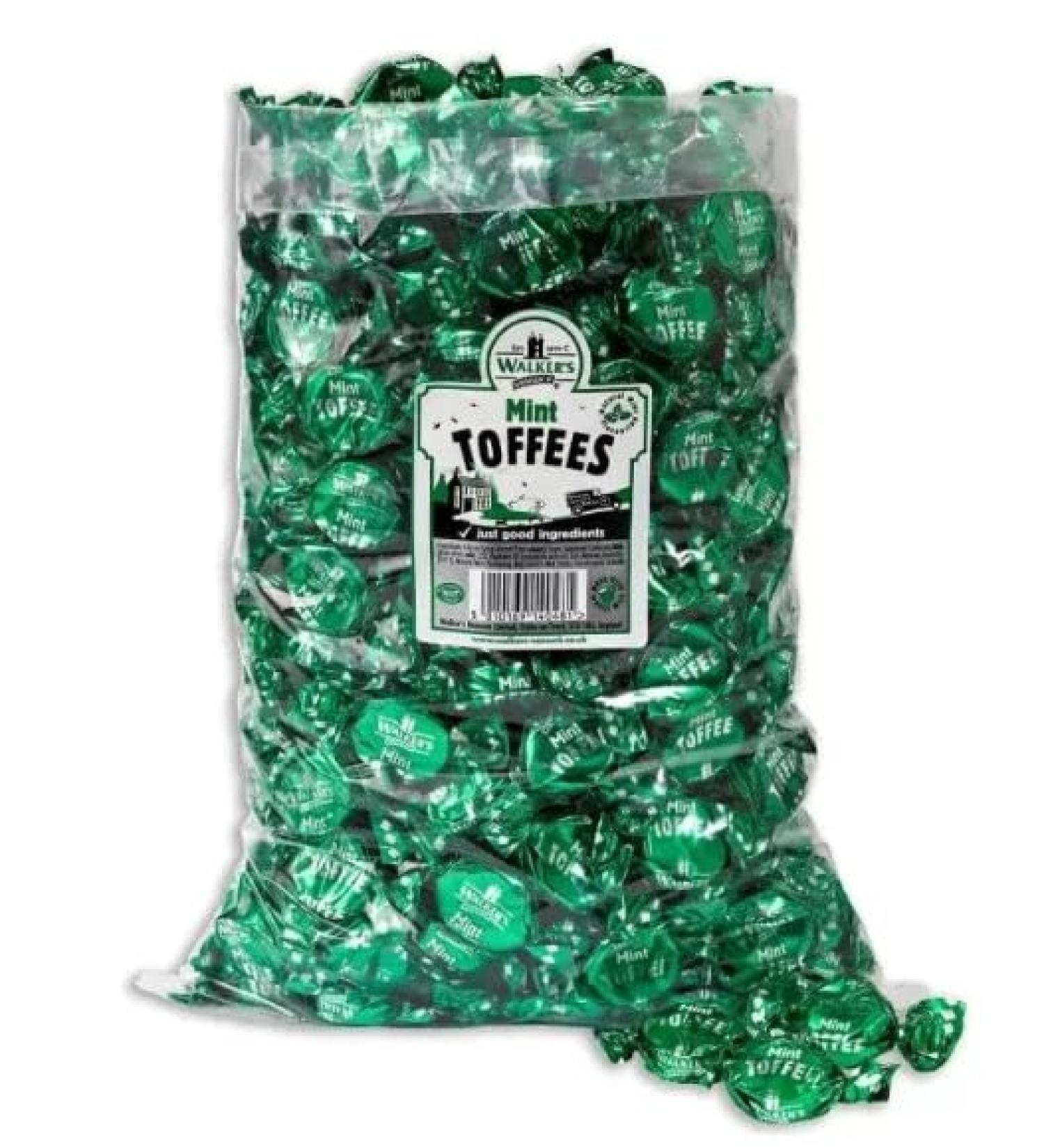 Walkers Mint Toffees 1 kg Delicious Tasty And Twisty Treat Gift Hamper For Birthday Christmas Sold By Kidzbuzz