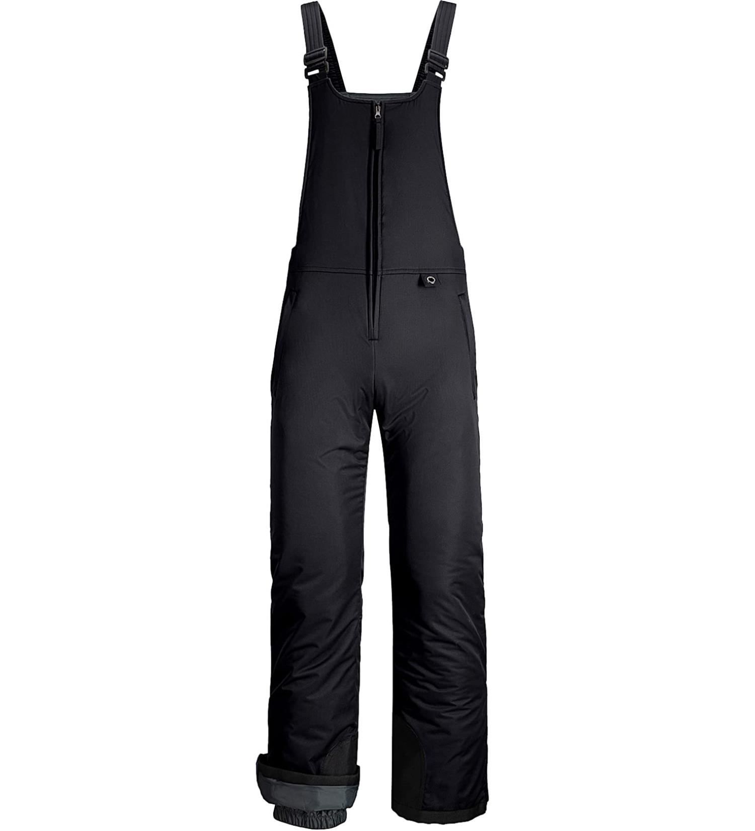 GEMYSE Women's Insulated Waterproof Ski Bib Overalls Winter Snowboarding Pants Medium Classic Black C - Buy Online on GoSupps.com