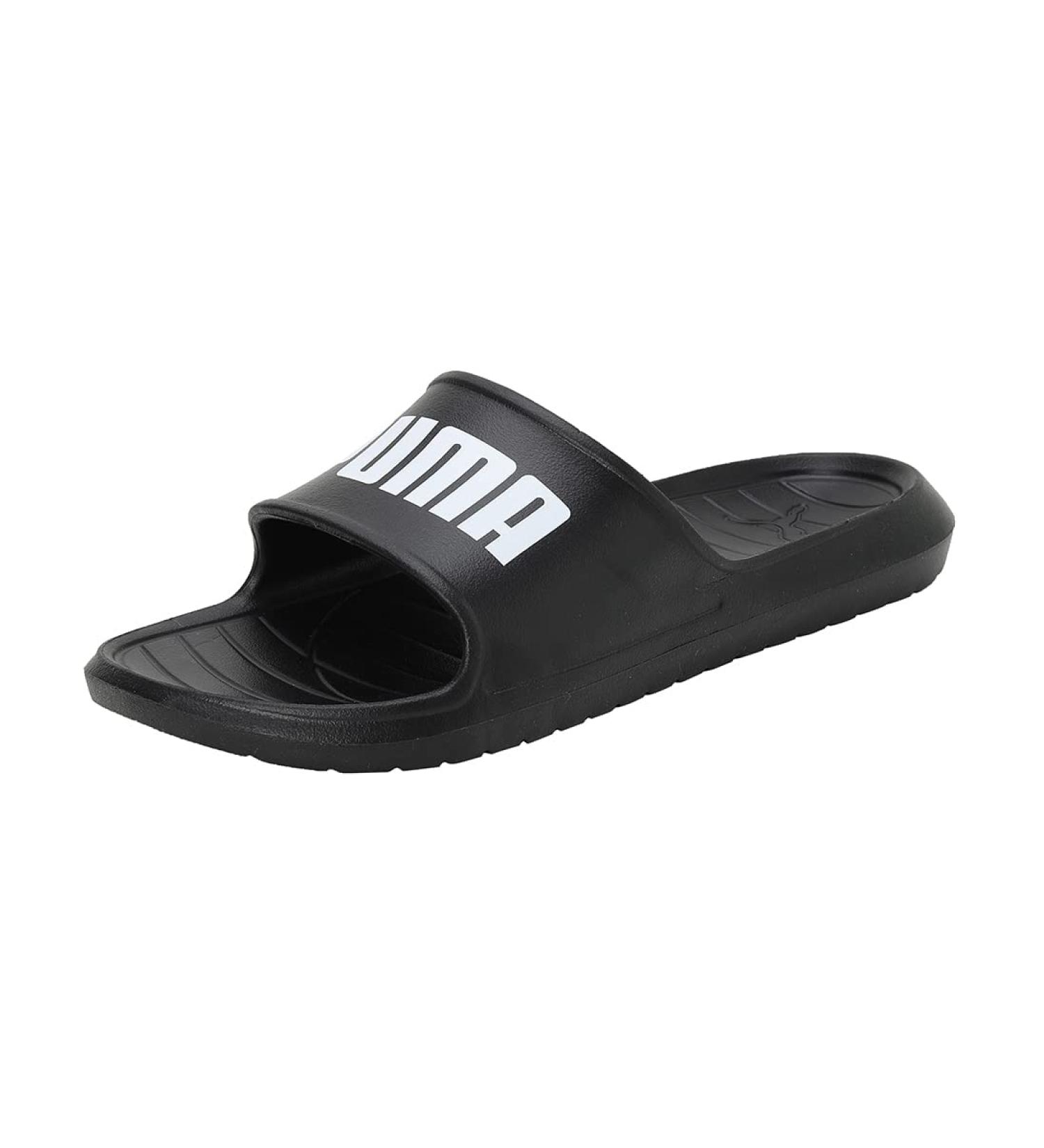 Buy PUMA Unisex Divecat V2 Lite Slide Sandal - 42 EU | Puma Black & White | International Shipping Available - Buy Online on GoSupps.com