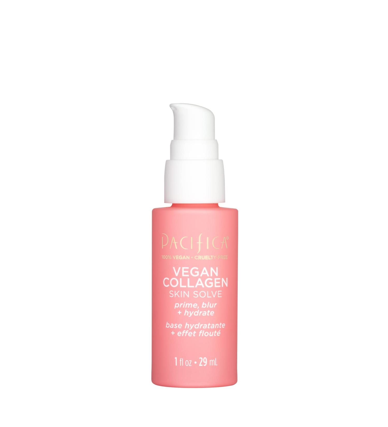 Pacifica Beauty Vegan Collagen Skin Solve Makeup Primer | Hydrating Primer with Hyaluronic Acid & Caffeine | Silicone & Cruelty Free | 1 Fl Oz - Buy Online on GoSupps.com
