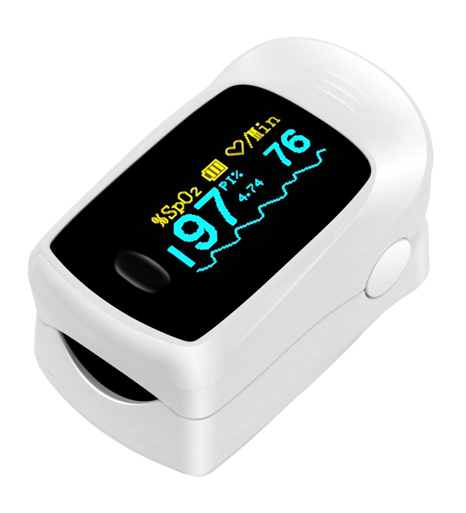 BTL M70B Pulse Oximeter | CE Approved Finger Oxygen Monitor for Adults | UK Standard SPO2 Blood Oxygen Saturation Monitor with Heart Rate and Perfusion Index - Buy Online on GoSupps.com