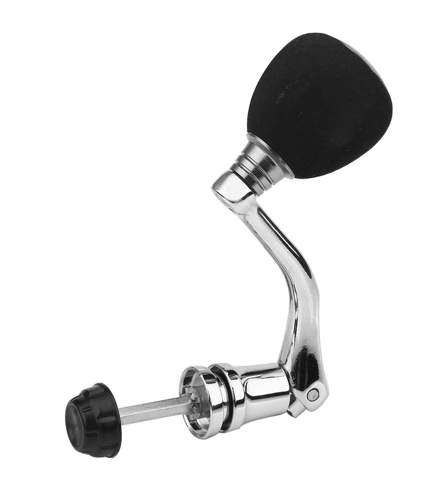 Metal Rocker Arm Fishing Spinning Reel Handle Replacement Grip - Silver - Buy Online on GoSupps.com