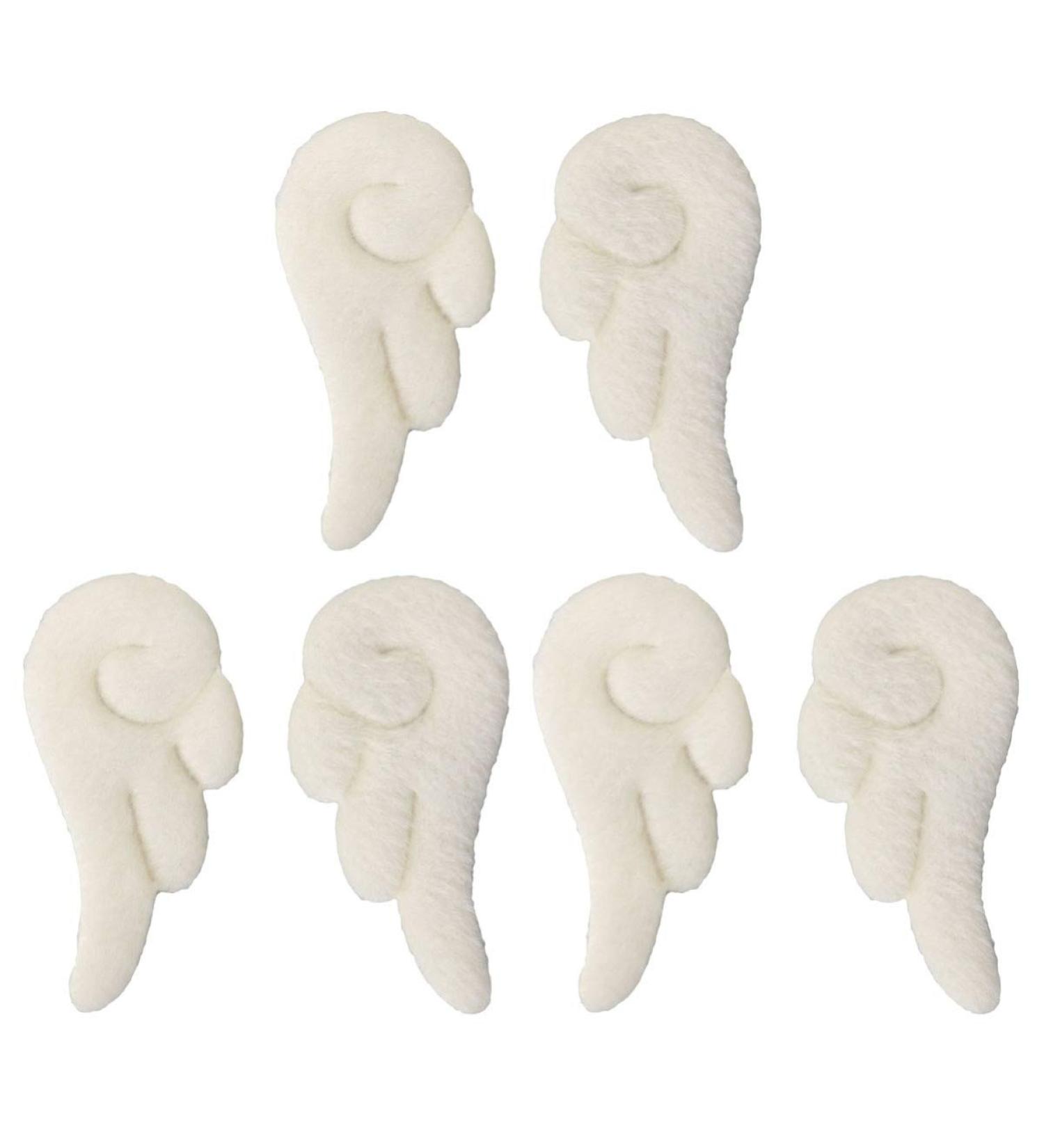 OSALADI 3 Pairs Angel Wings Hair Clip Cute Leather Hair Barrettes Cartoon Non Slip Clamps for Girl Cosplay - Buy Online on GoSupps.com