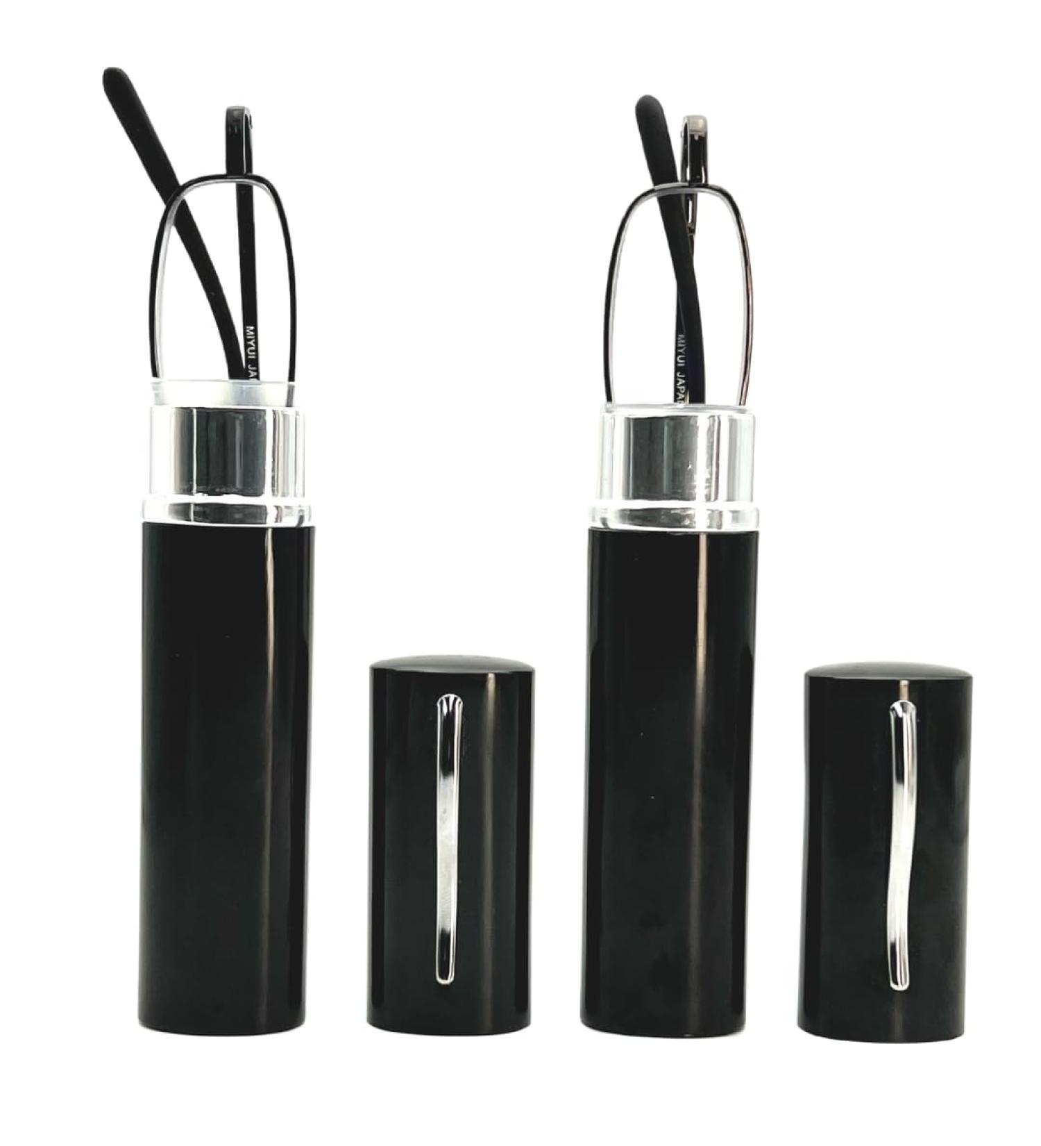 Miyui Japan Blue Light Blocking Reading Glasses for Women & Men - Slim Lightweight 3.5x Tube Readers - Buy Online on GoSupps.com