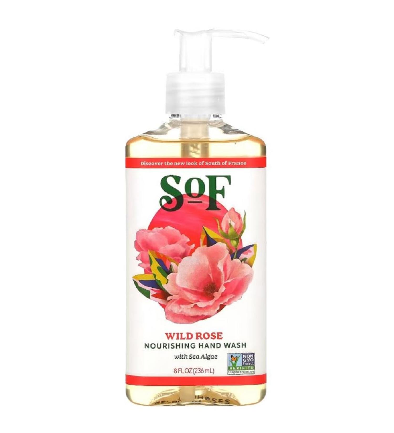 South of France Hand Wash - Climbing Wild Rose 8 oz | Luxury International Shipping - Buy Online on GoSupps.com