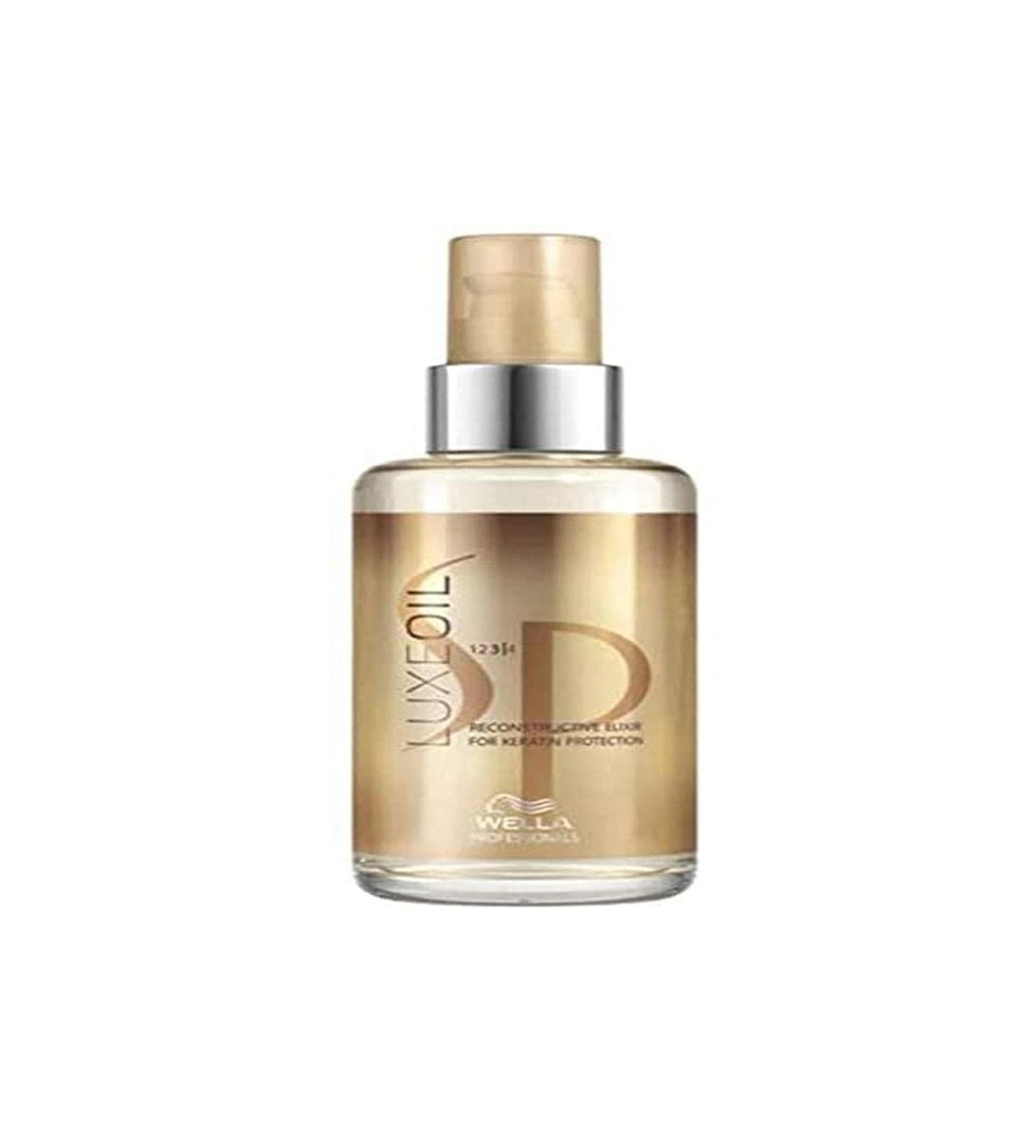 WELLA SP Luxe Oil Reconstructive Elixir 100ml - Nourishing Aloe Hair Treatment for All Hair Types - Buy Online on GoSupps.com