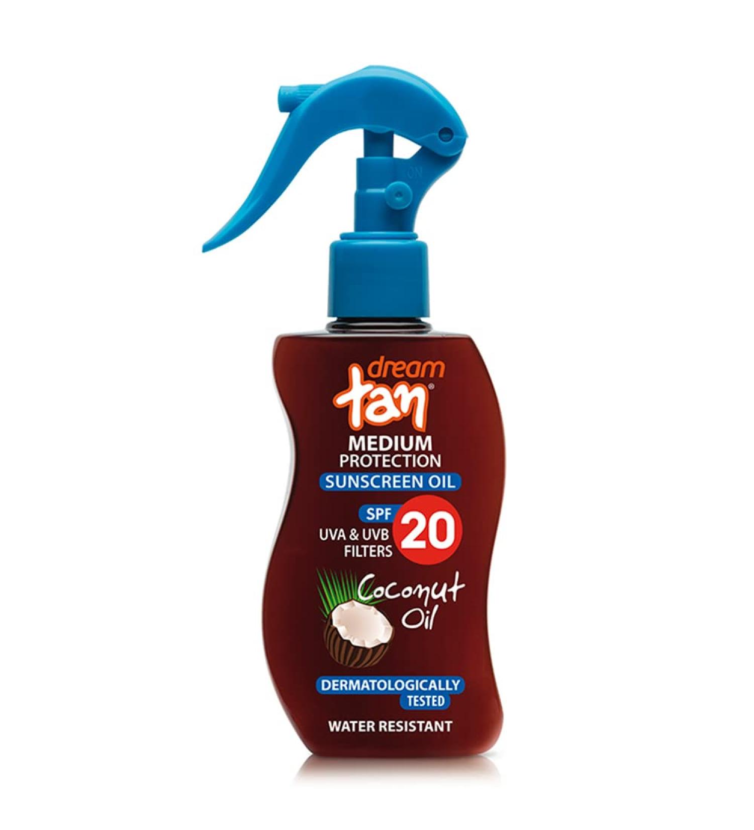 Pharmaid Dream Tan Sunscreen Coconut Oil Medium Protection SPF 20 150 ml