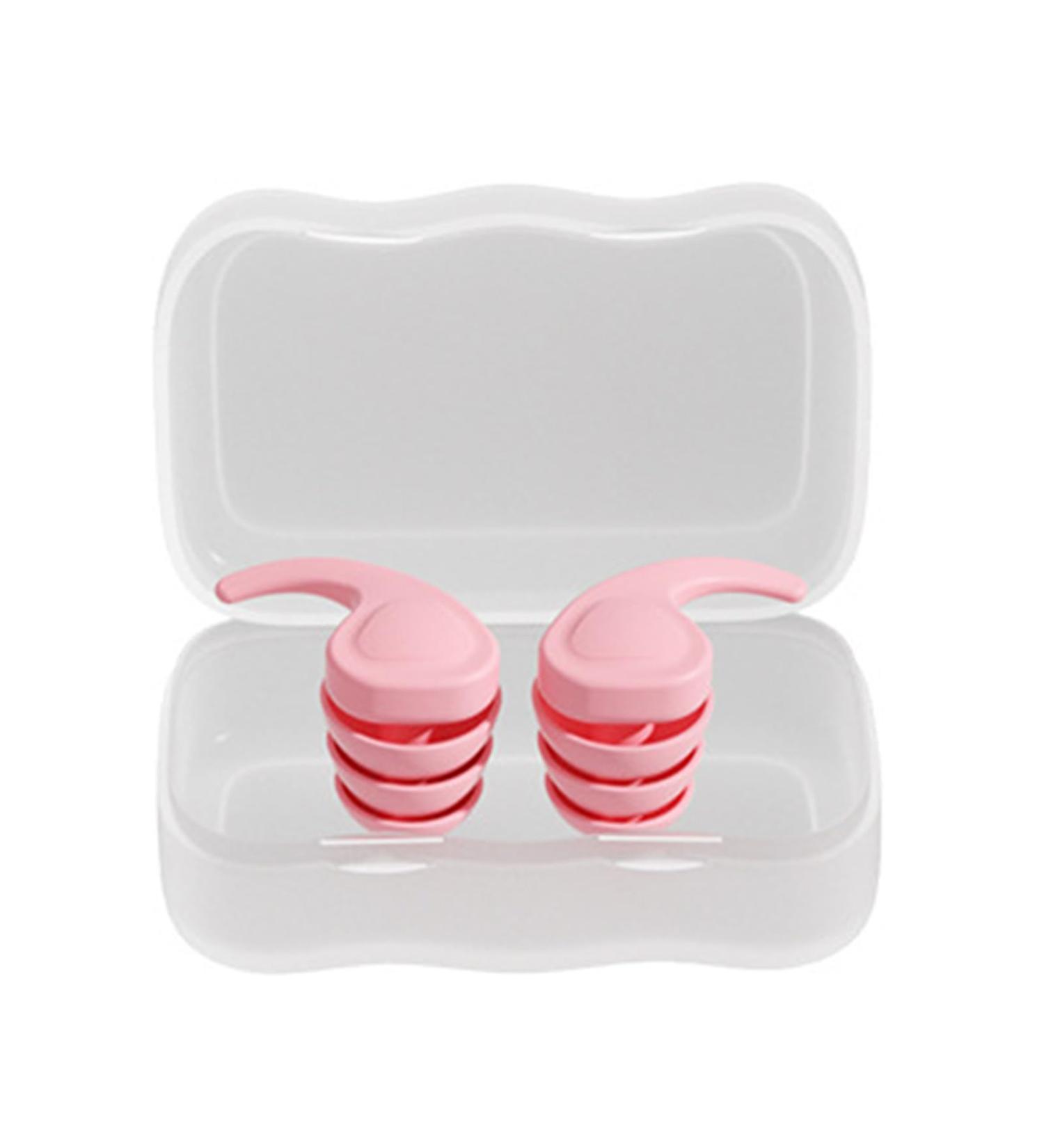 Meiliyizu Sleep Ear Plugs Reusable Noise Reduction Earplugs Washable Silicone Earplug For Snoring Swimming Concert Work Travel - Buy Online on GoSupps.com