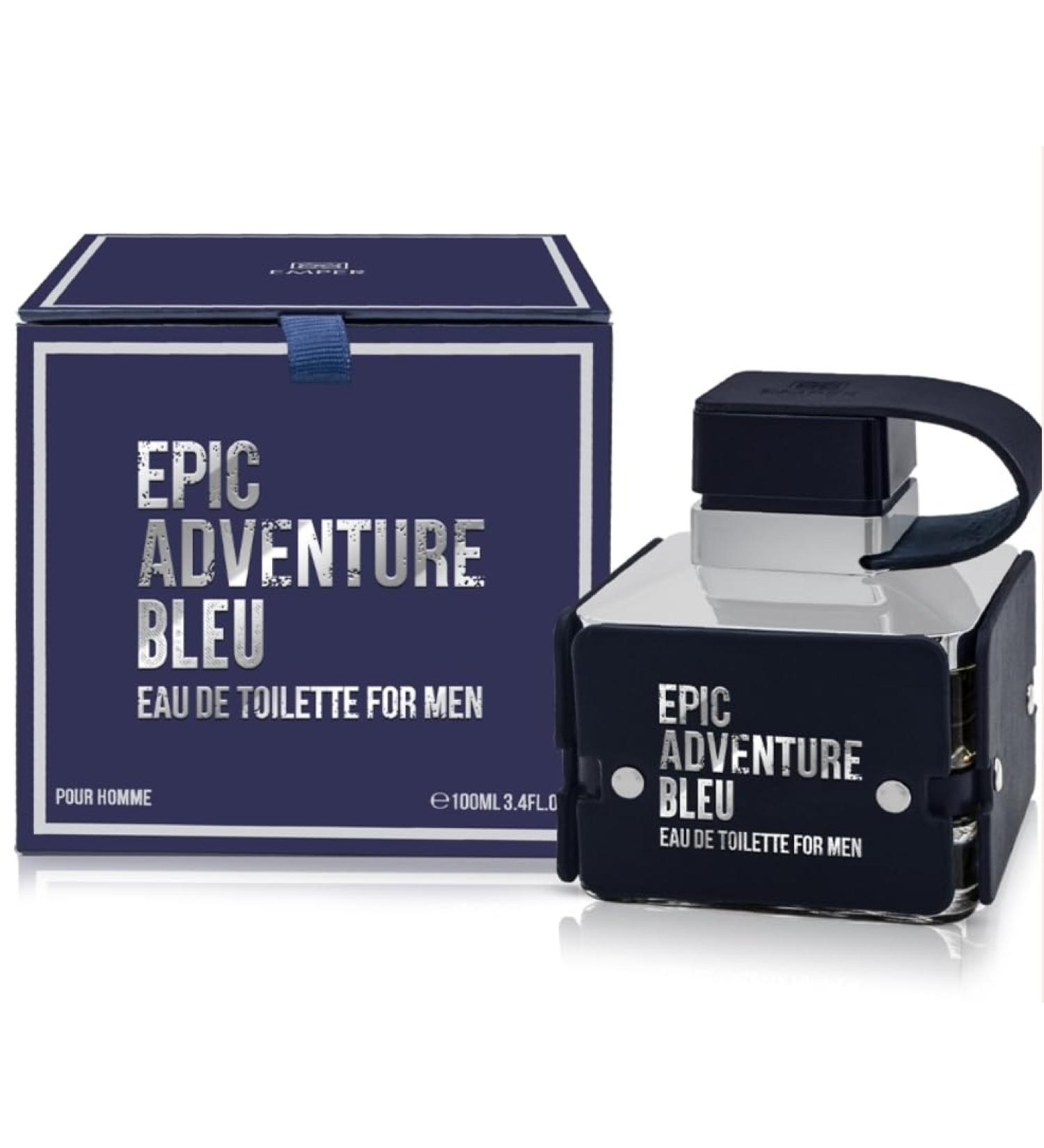 Epic adventure Bleu eau de toilette for men 3.4