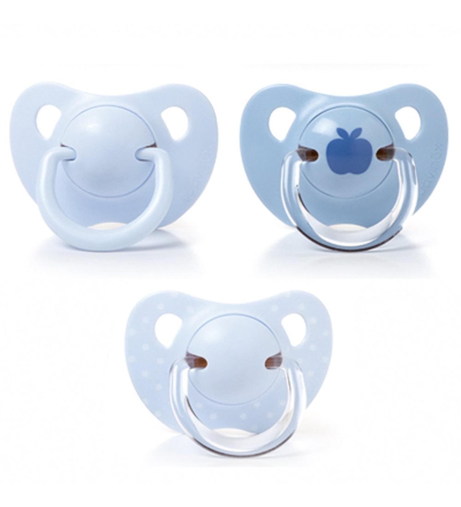 Anatomical pacifier 0 6 m Vintage Azzurro