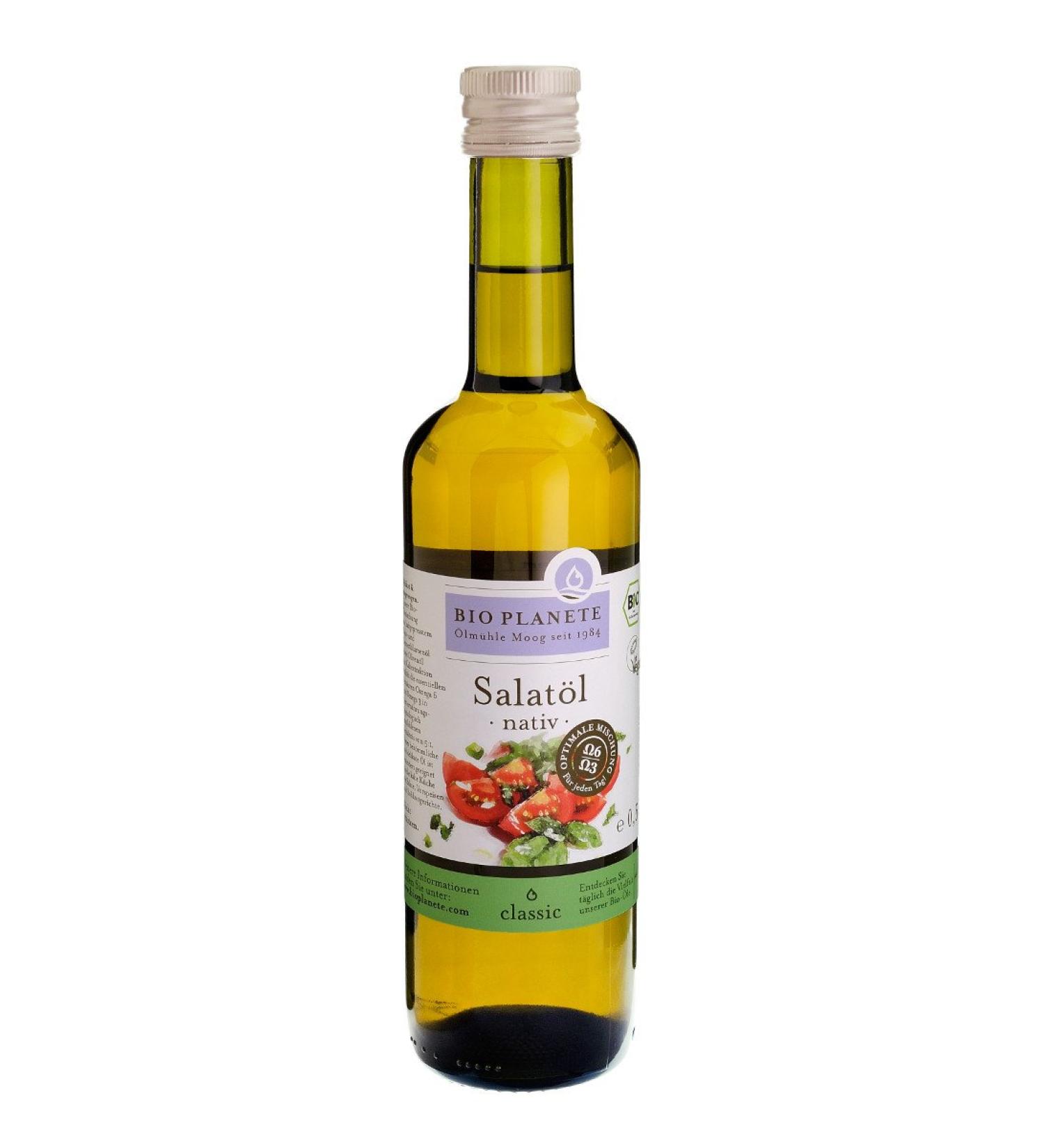 ORGANIC VIRGIN SALAD OIL 500ml - BIO PLANETE