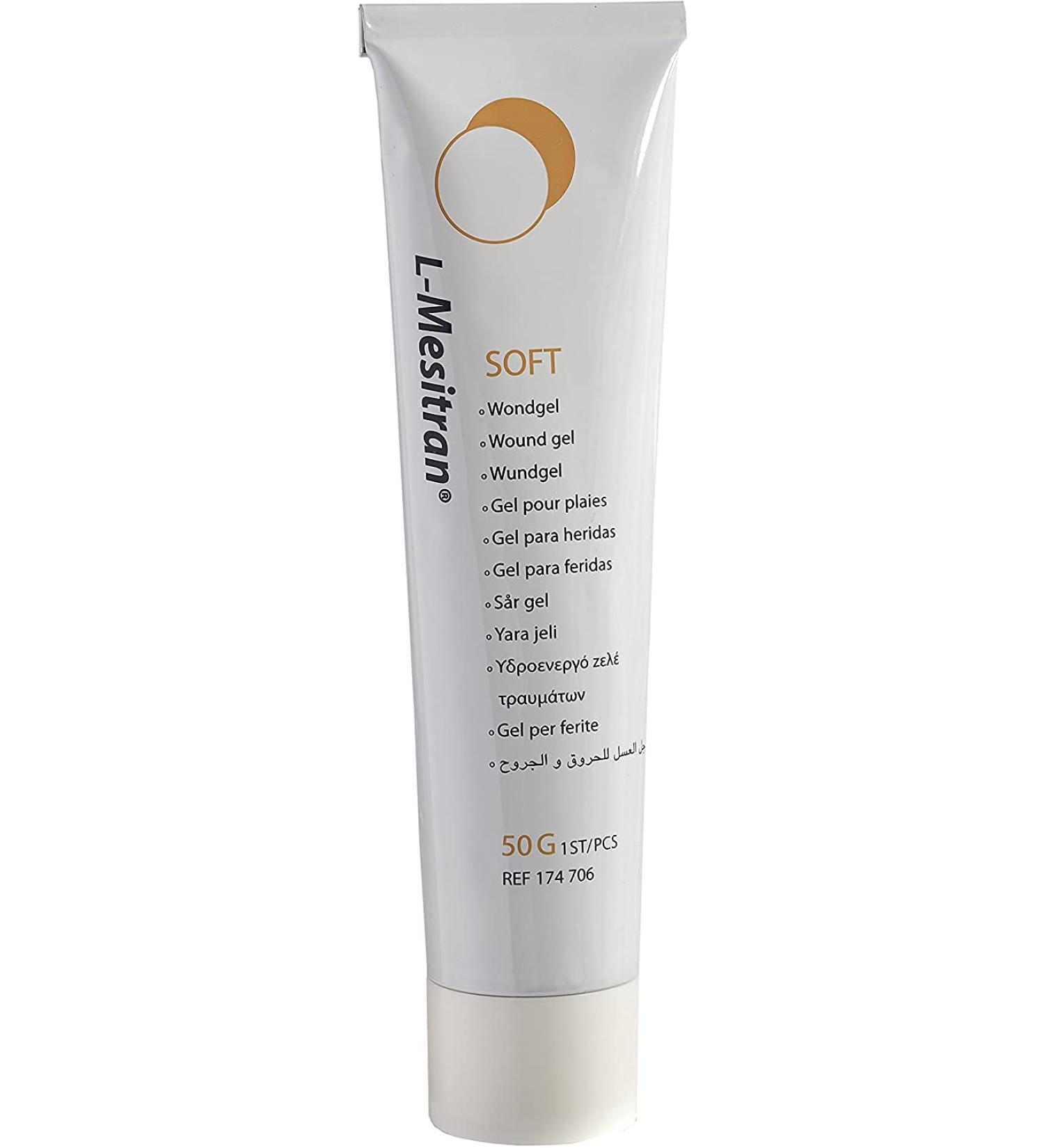 L-Mesitran Soft Honey Wound Gel - Hypoallergenic Medical Grade Ointment for Burns - 1.75 oz - Buy Online on GoSupps.com