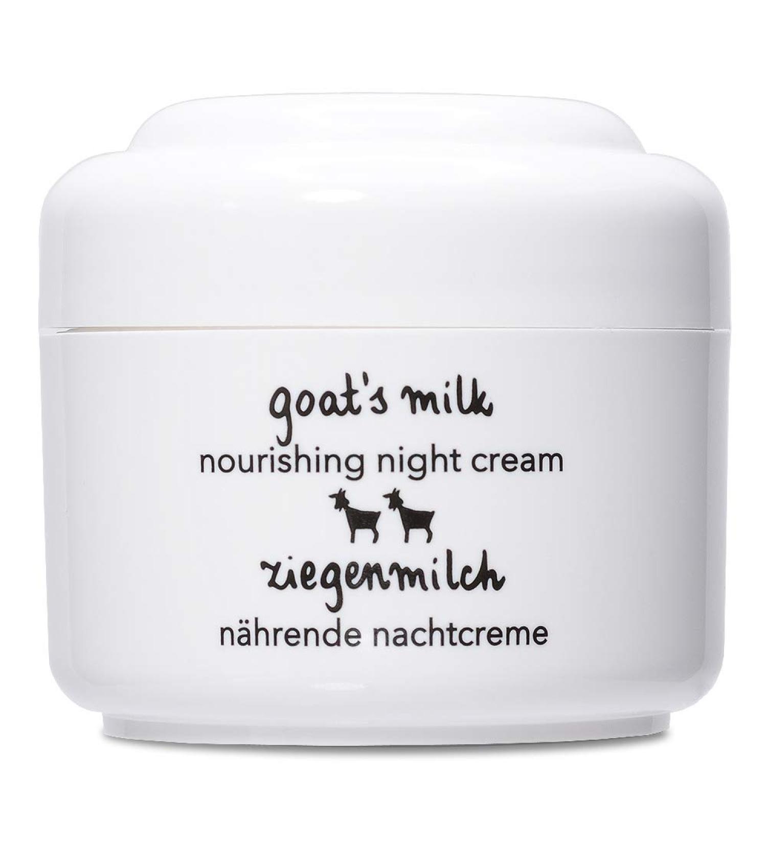 Ziaja Goat's Milk Night Cream - Nourishing Face Cream for All Skin Types | International Shipping Available - Buy Online on GoSupps.com